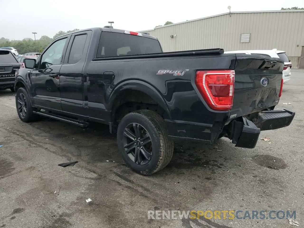 2 fotografías del automóvil dañado 1FTEX1EPXNFA01349 FORD F-150 2022