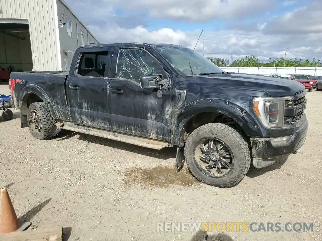 4 fotografías del automóvil dañado 1FTFW1E52NKE31356 FORD F-150 2022