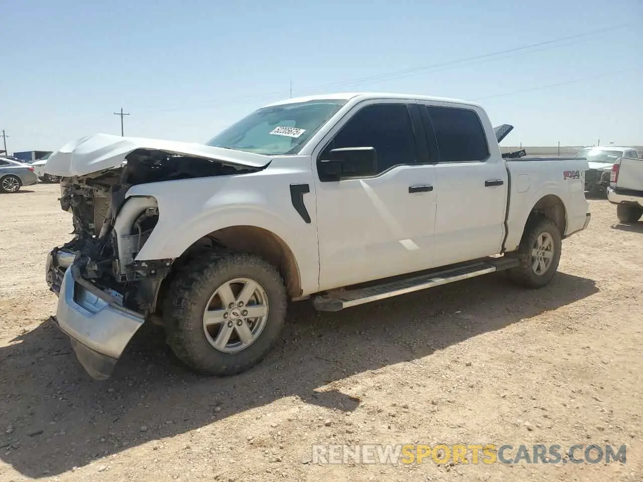 1 fotografías del automóvil dañado 1FTFW1E53NFB87371 FORD F-150 2022
