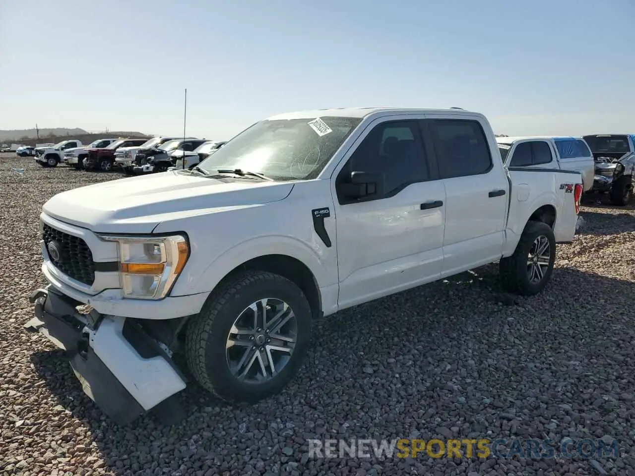 1 fotografías del automóvil dañado 1FTFW1E54NKE29589 FORD F-150 2022
