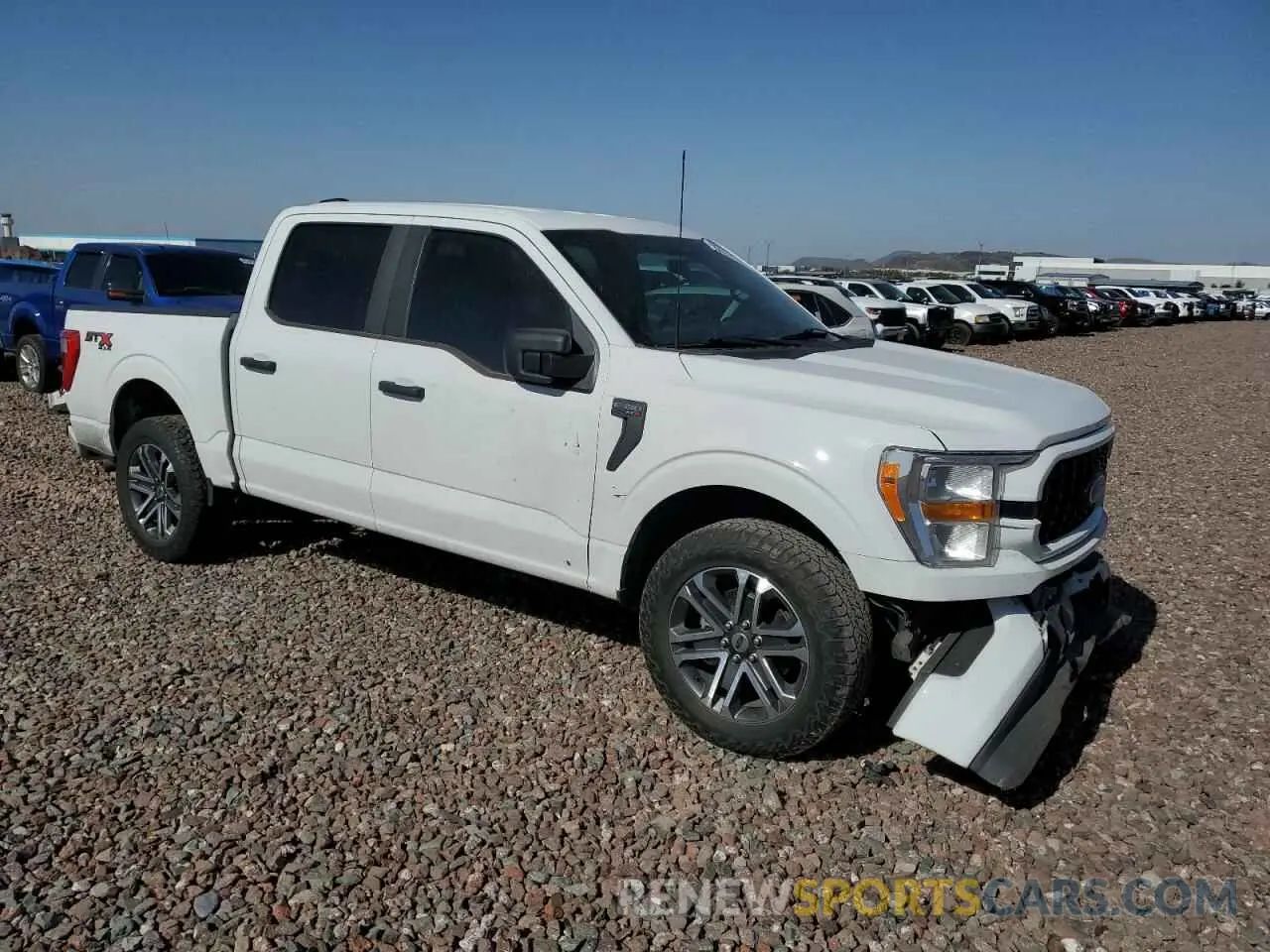 4 fotografías del automóvil dañado 1FTFW1E54NKE29589 FORD F-150 2022