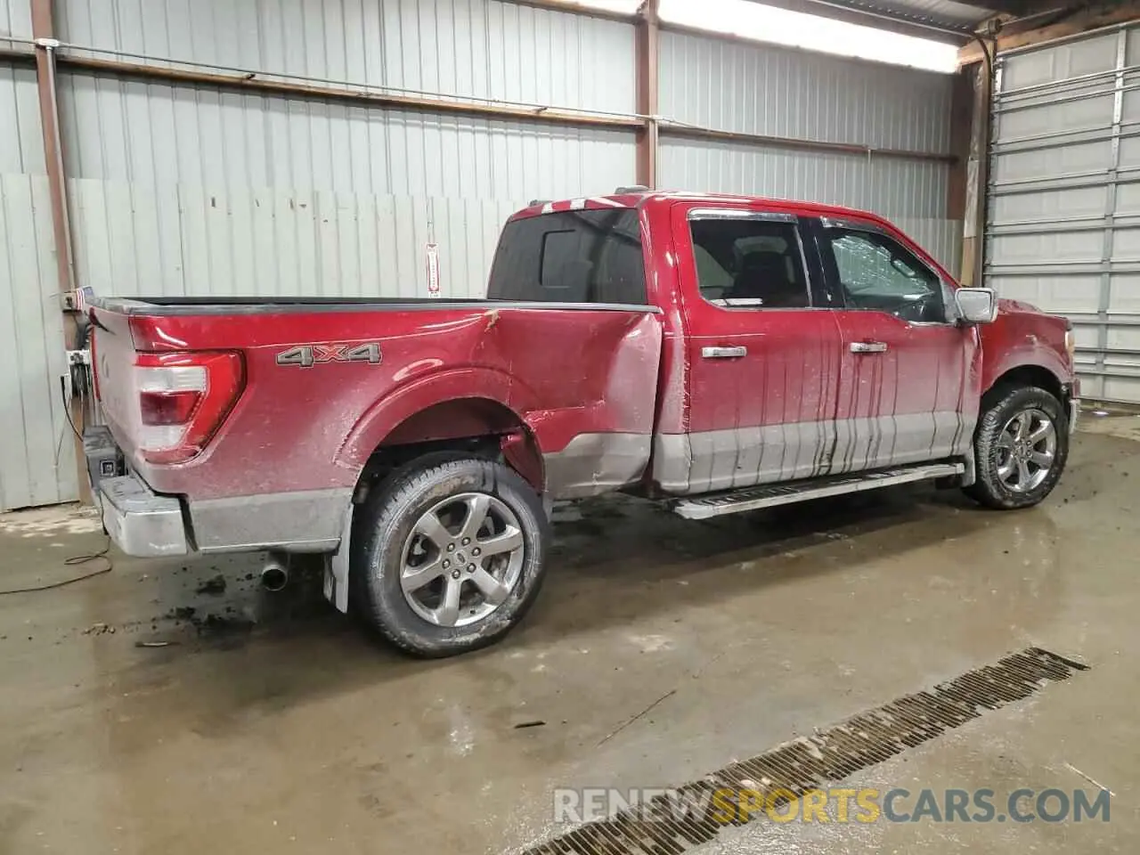 3 fotografías del automóvil dañado 1FTFW1E54NKE31536 FORD F-150 2022