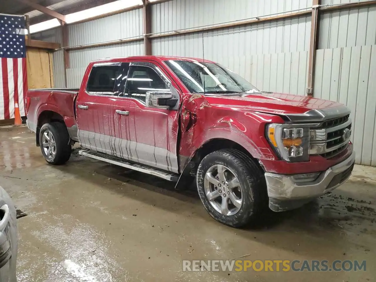 4 fotografías del automóvil dañado 1FTFW1E54NKE31536 FORD F-150 2022