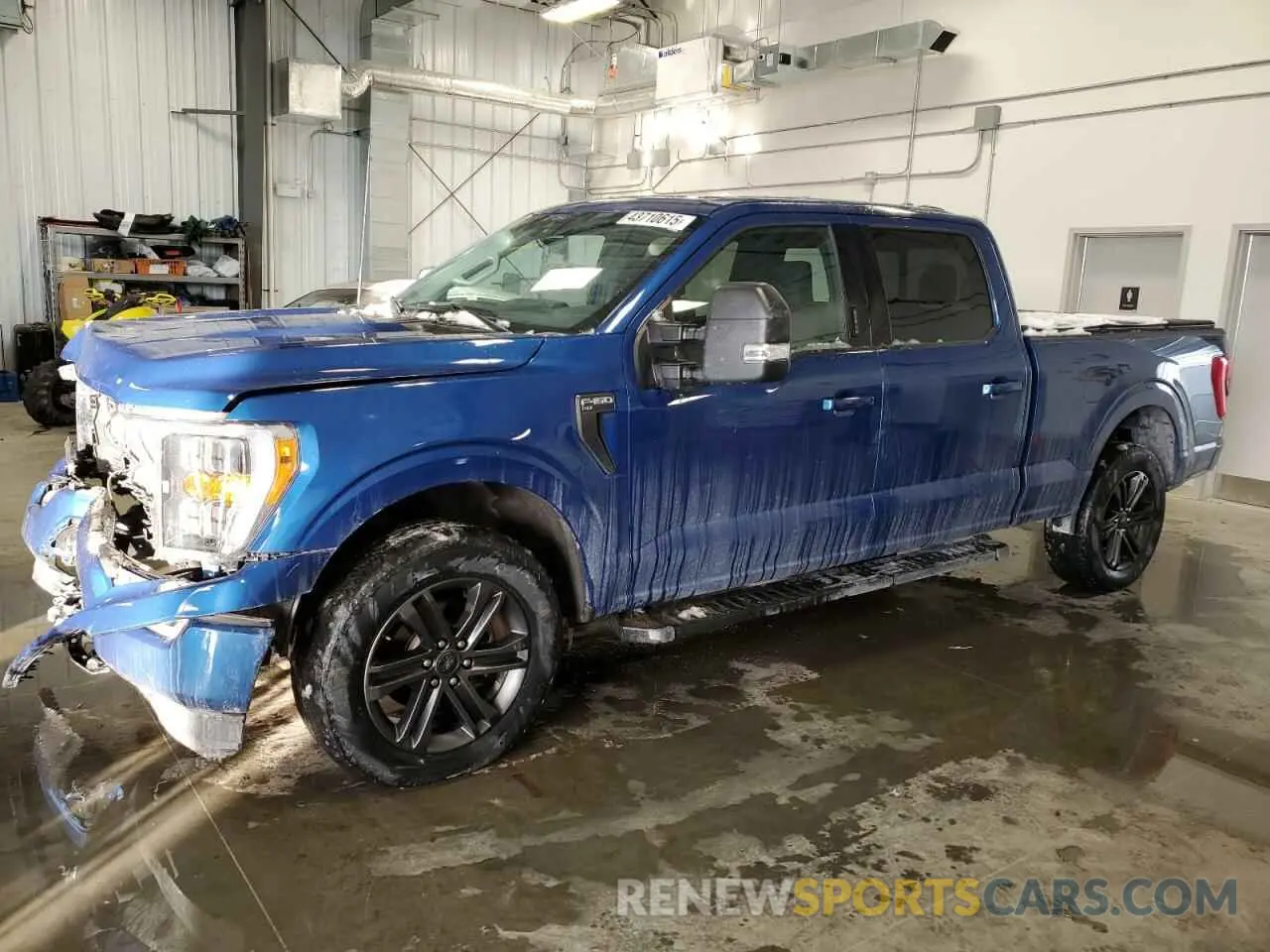 1 fotografías del automóvil dañado 1FTFW1E57NFA54192 FORD F-150 2022