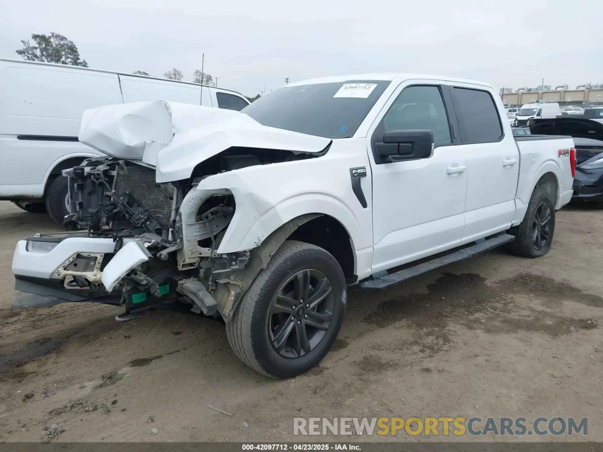 2 fotografías del automóvil dañado 1FTFW1E57NKE14424 FORD F-150 2022