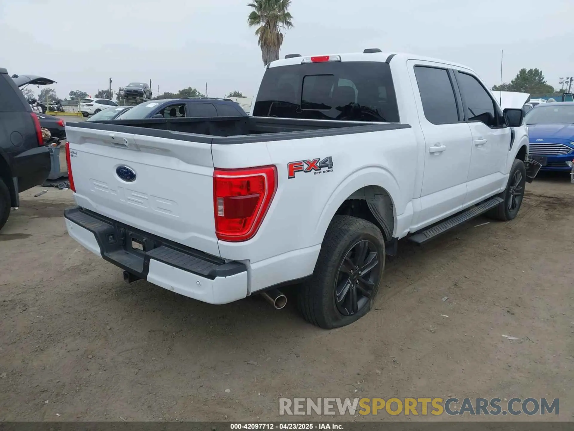 4 fotografías del automóvil dañado 1FTFW1E57NKE14424 FORD F-150 2022
