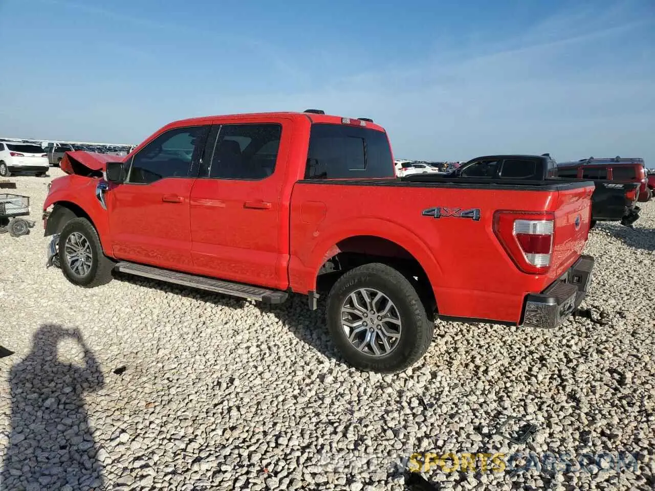 2 fotografías del automóvil dañado 1FTFW1E57NKE53207 FORD F-150 2022