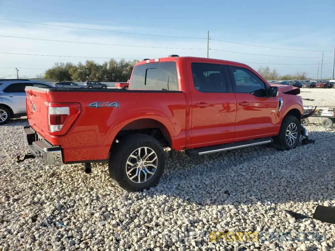 3 fotografías del automóvil dañado 1FTFW1E57NKE53207 FORD F-150 2022
