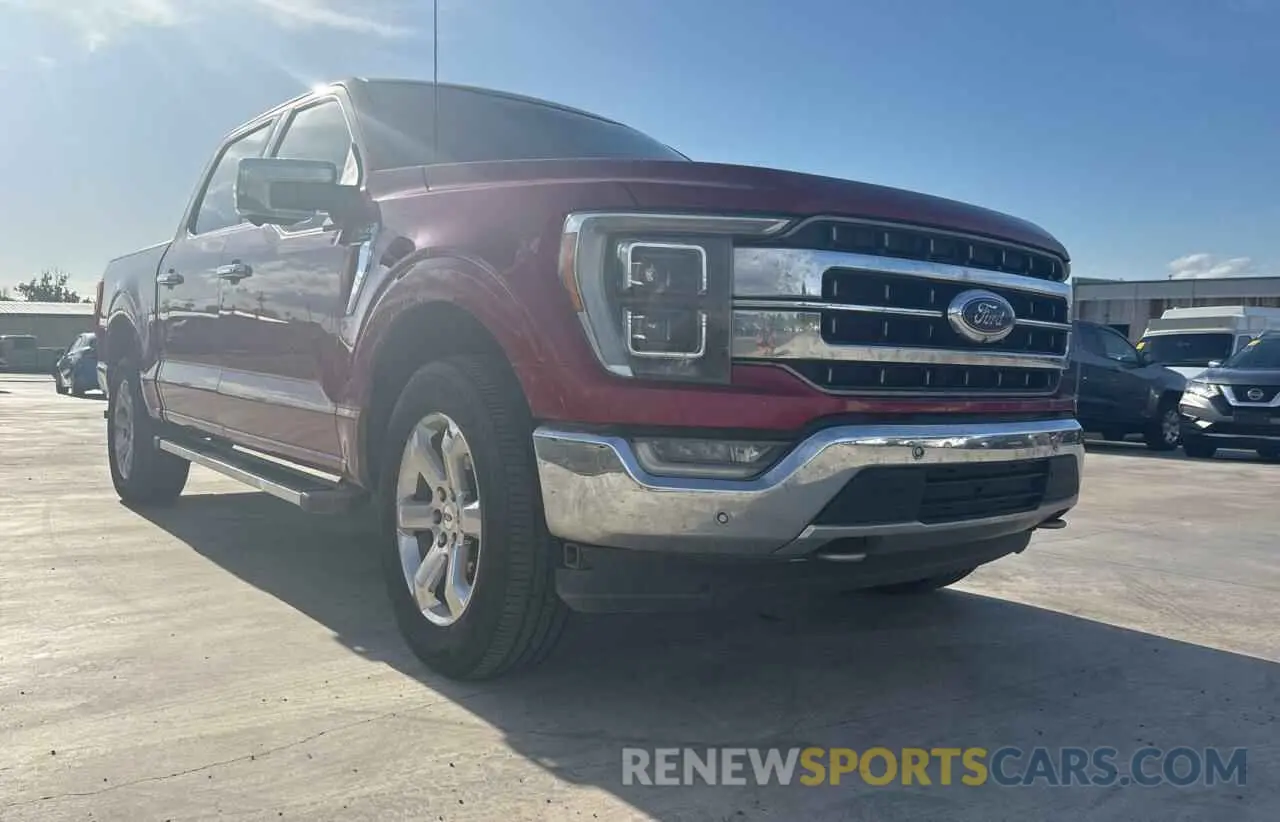 1 fotografías del automóvil dañado 1FTFW1E58NKD93244 FORD F-150 2022