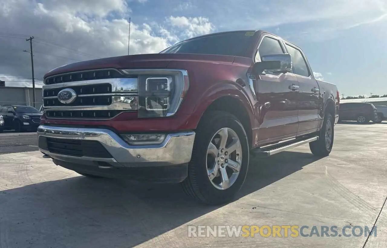 2 fotografías del automóvil dañado 1FTFW1E58NKD93244 FORD F-150 2022