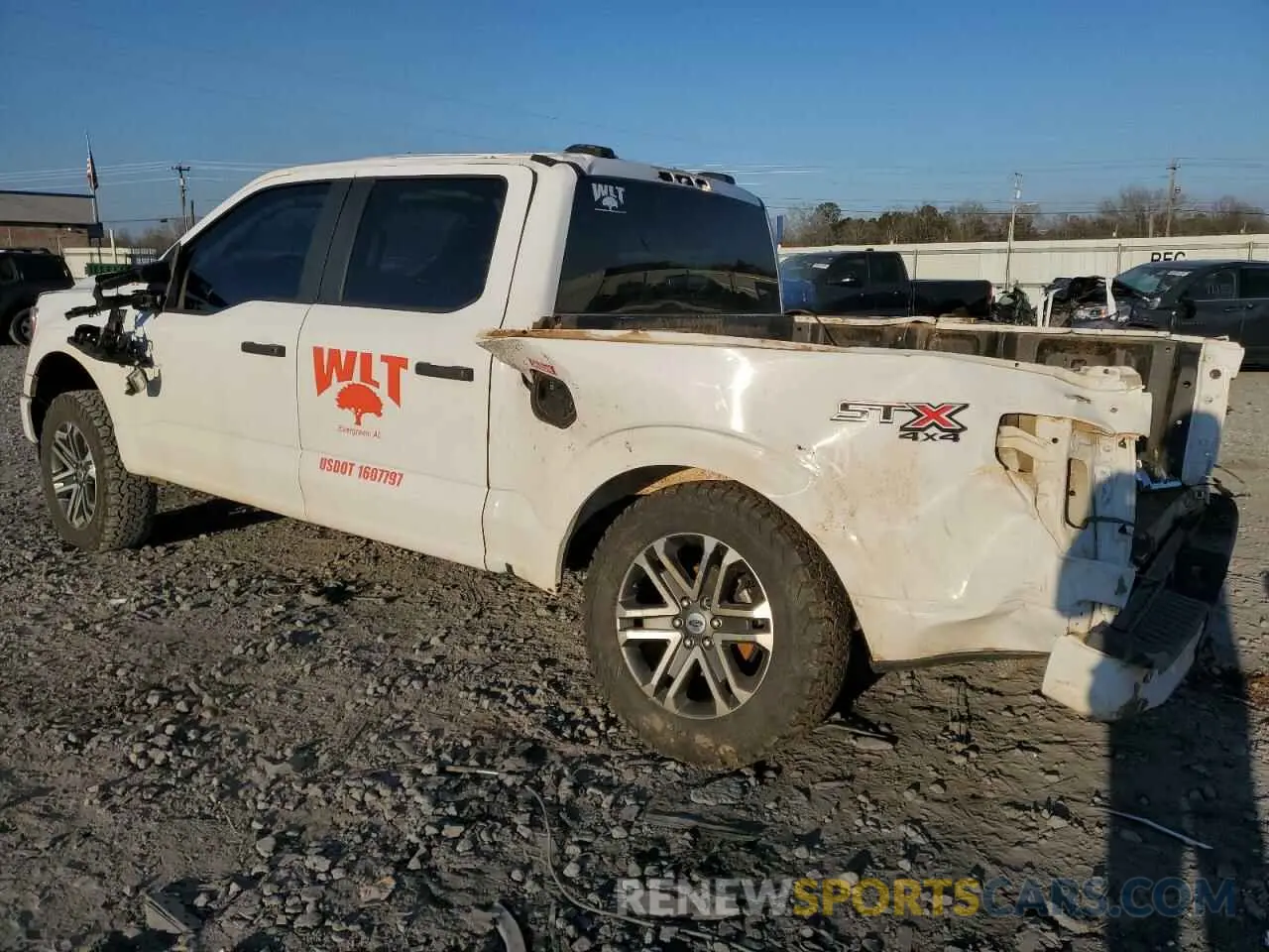 2 fotografías del automóvil dañado 1FTFW1E5XNKE24879 FORD F-150 2022