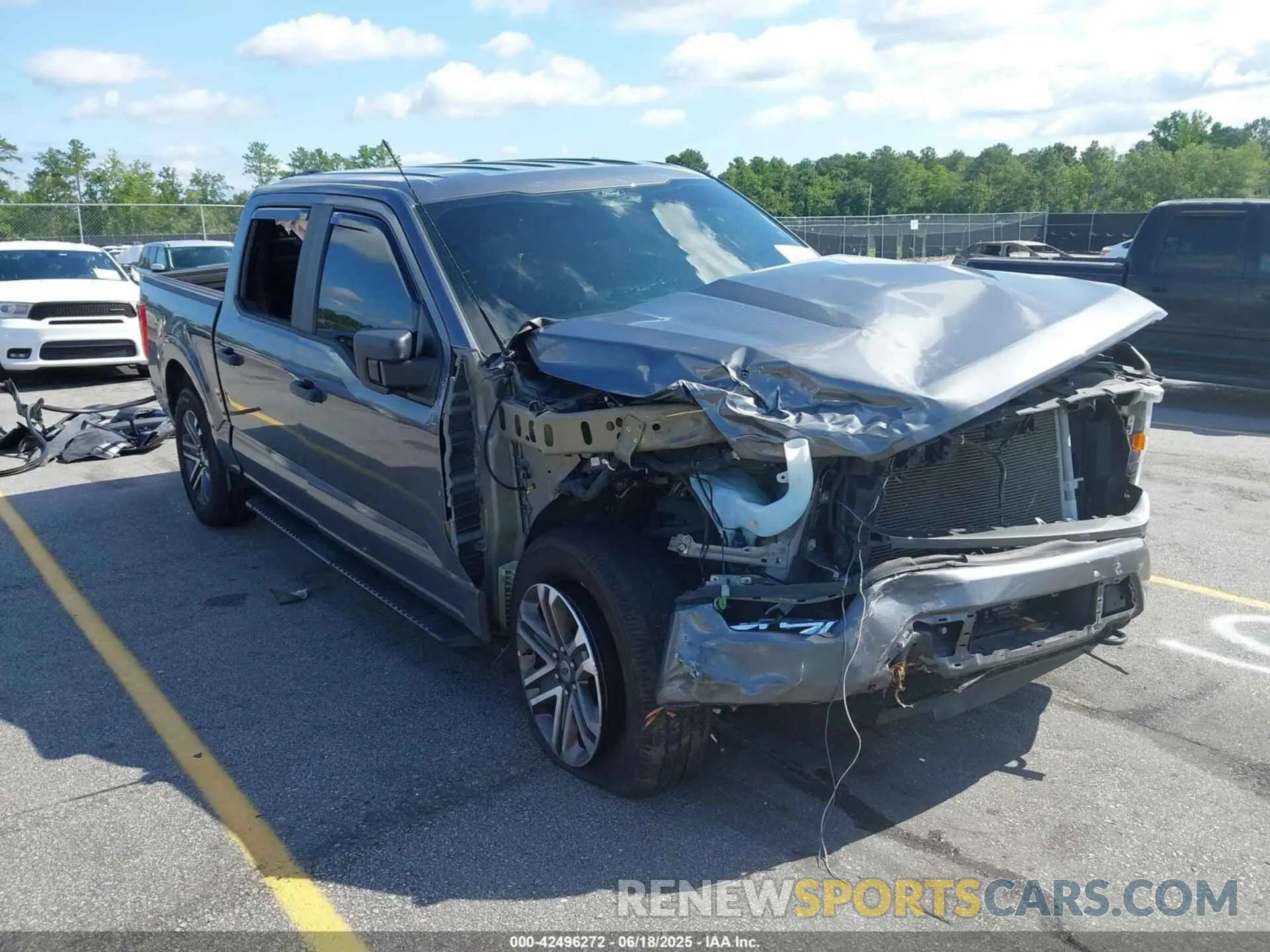1 fotografías del automóvil dañado 1FTFW1E80NFB25405 FORD F-150 2022
