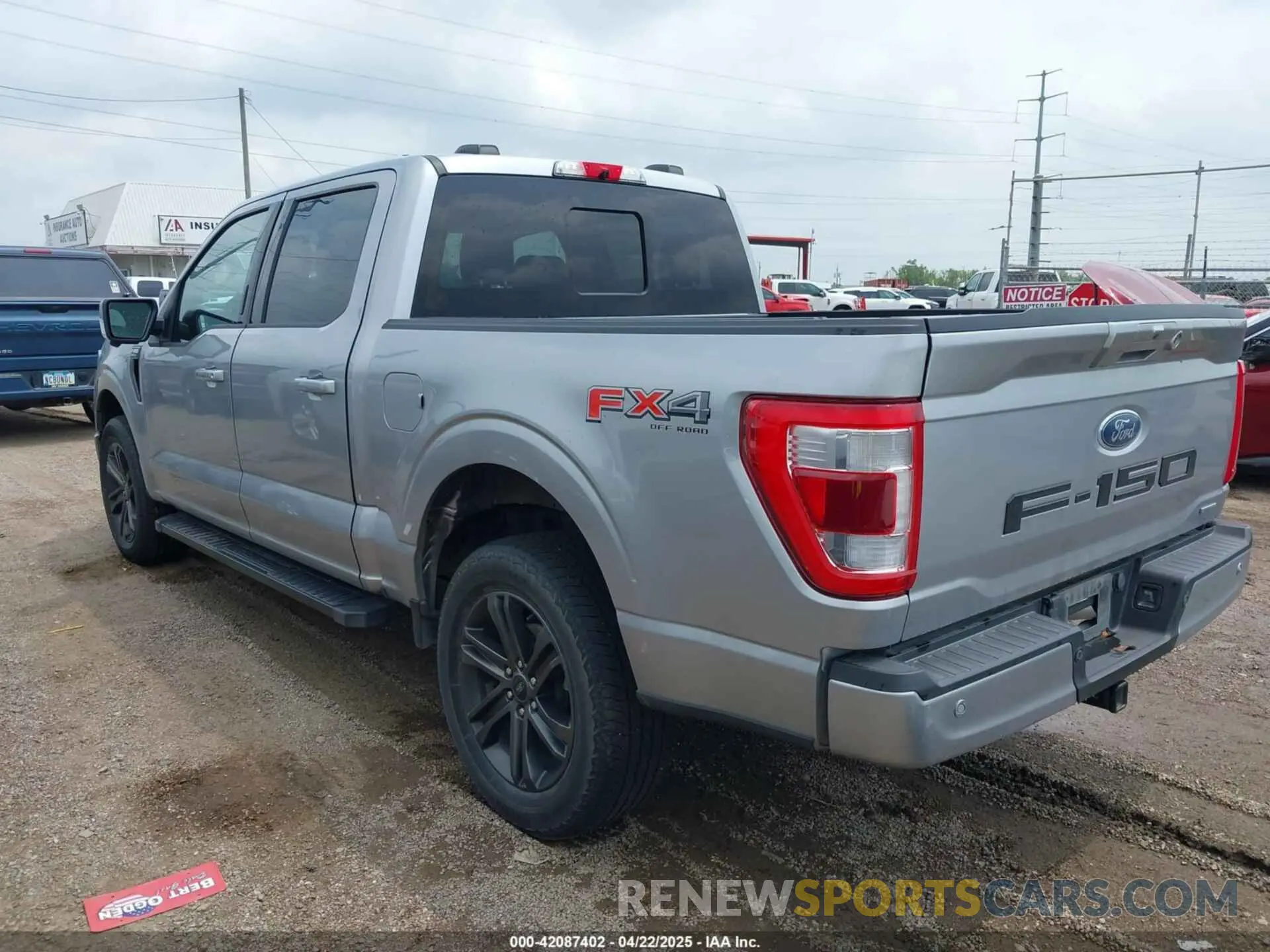 3 fotografías del automóvil dañado 1FTFW1E80NKD21805 FORD F-150 2022
