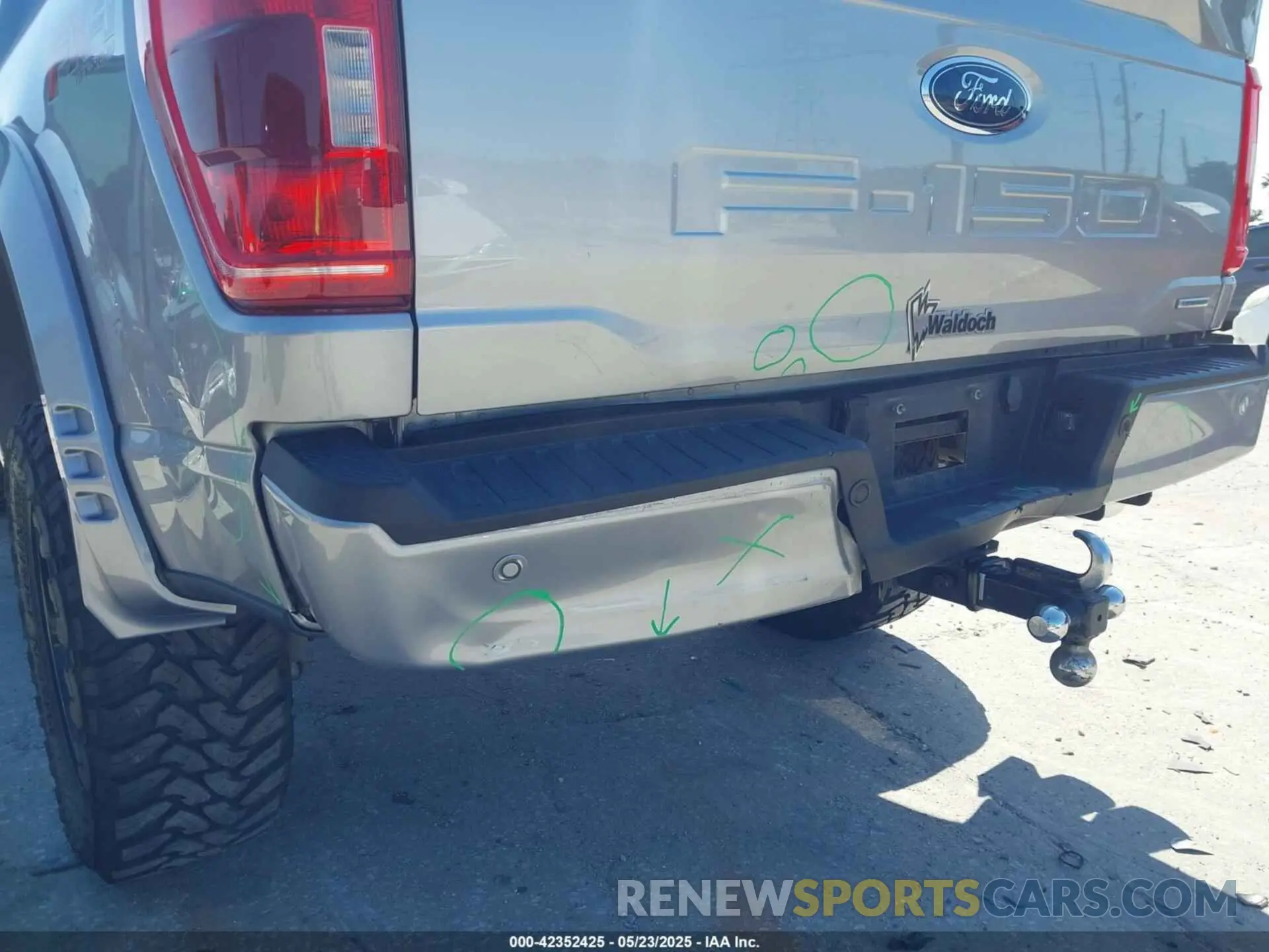 6 fotografías del automóvil dañado 1FTFW1E80NKD28401 FORD F-150 2022