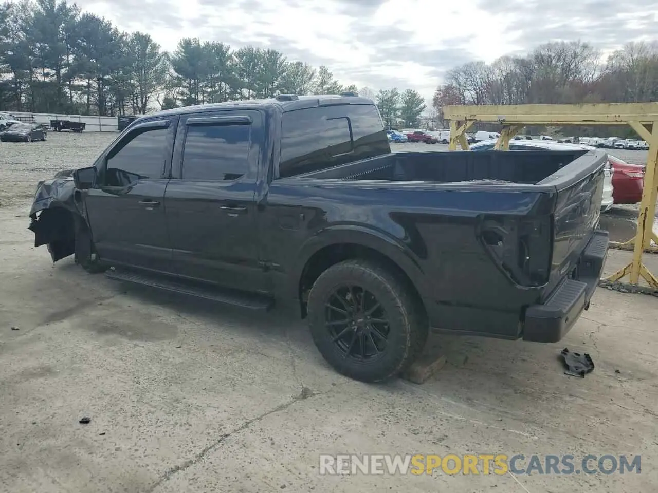 2 fotografías del automóvil dañado 1FTFW1E80NKE44584 FORD F-150 2022