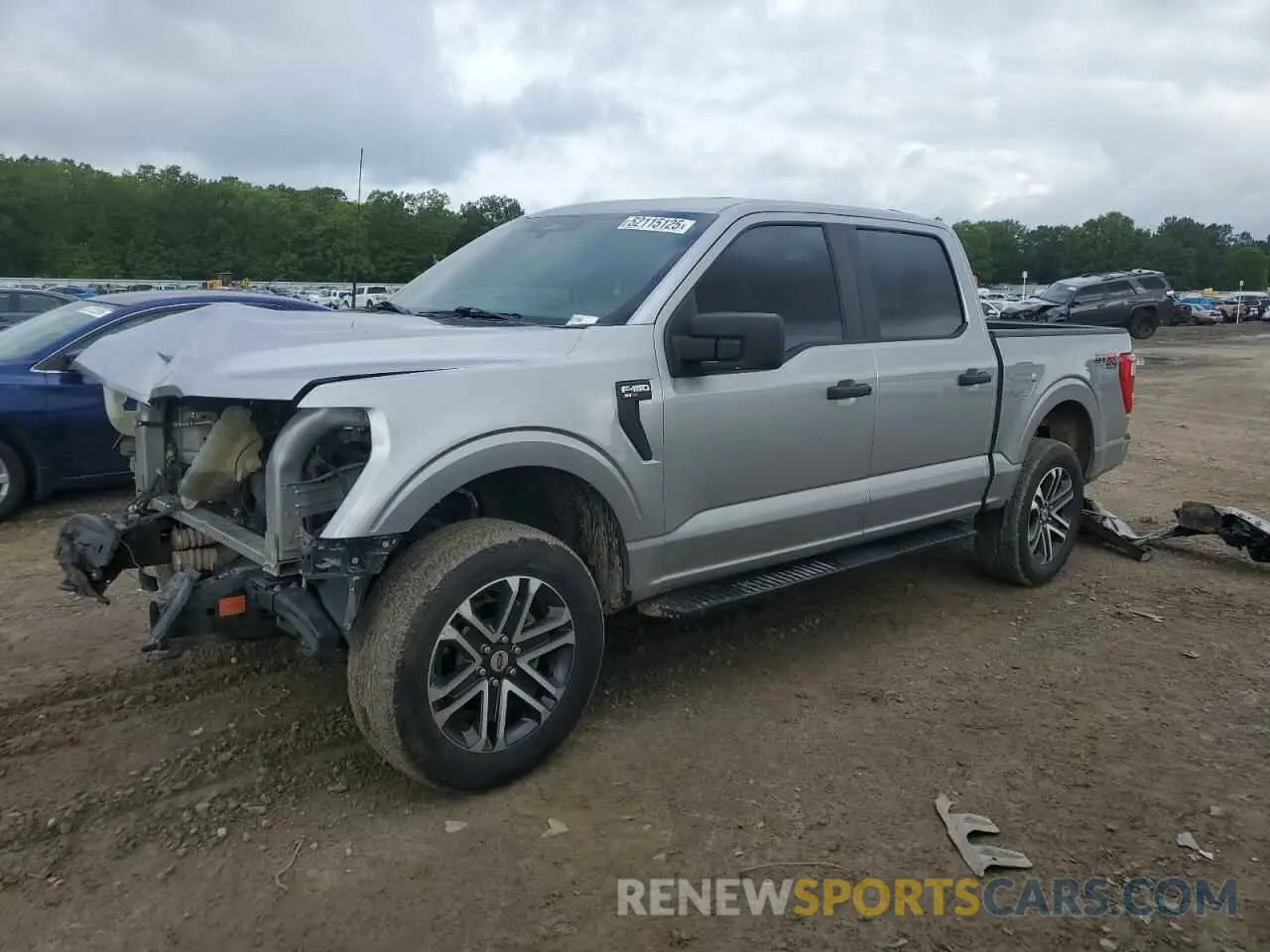 1 fotografías del automóvil dañado 1FTFW1E81NFB13392 FORD F-150 2022