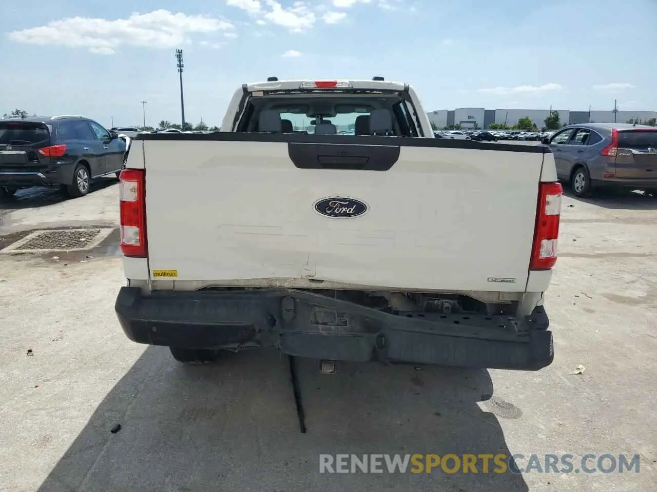 6 fotografías del automóvil dañado 1FTFW1E82NFA52487 FORD F-150 2022