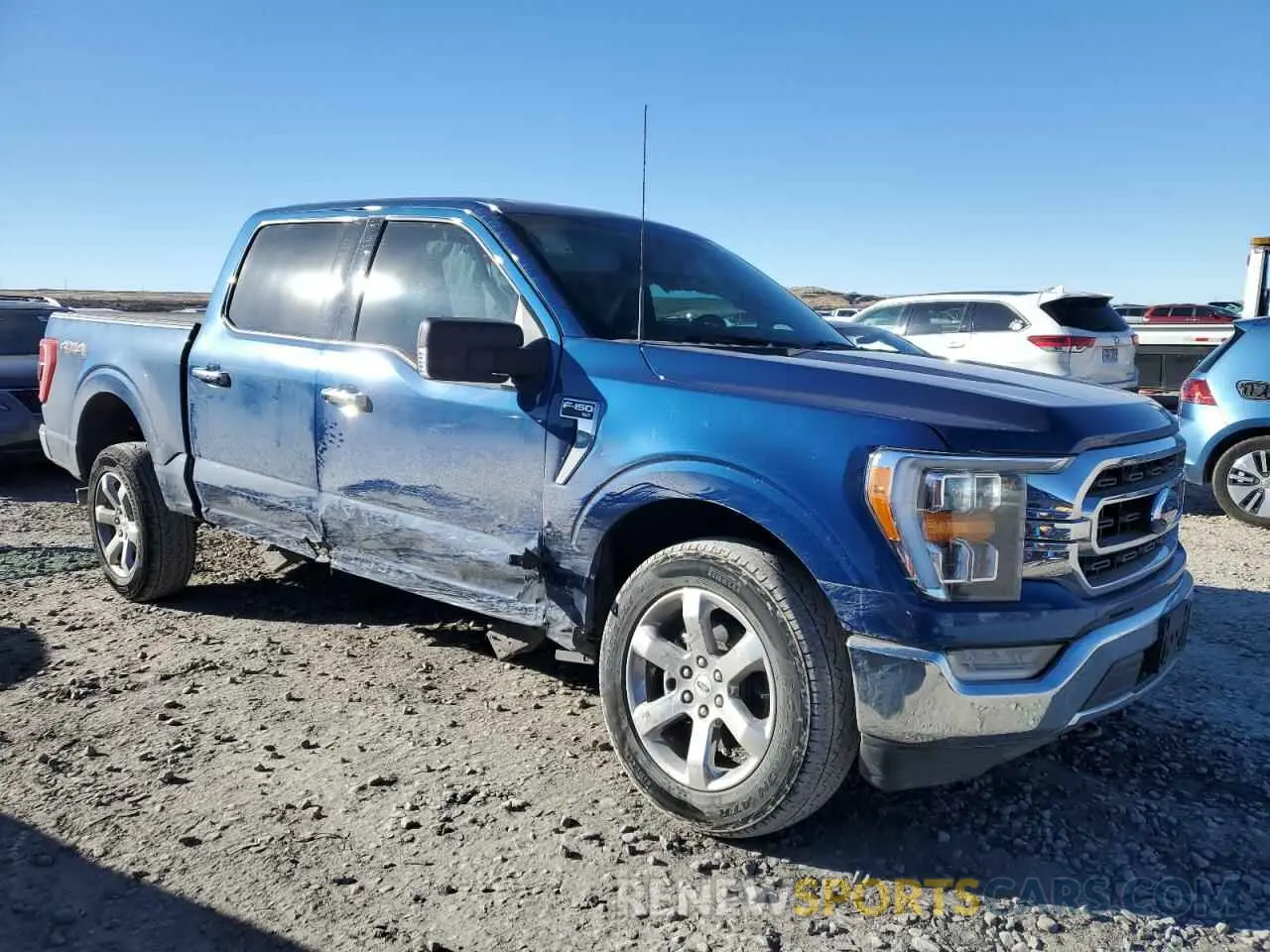 4 fotografías del automóvil dañado 1FTFW1E82NFA80144 FORD F-150 2022
