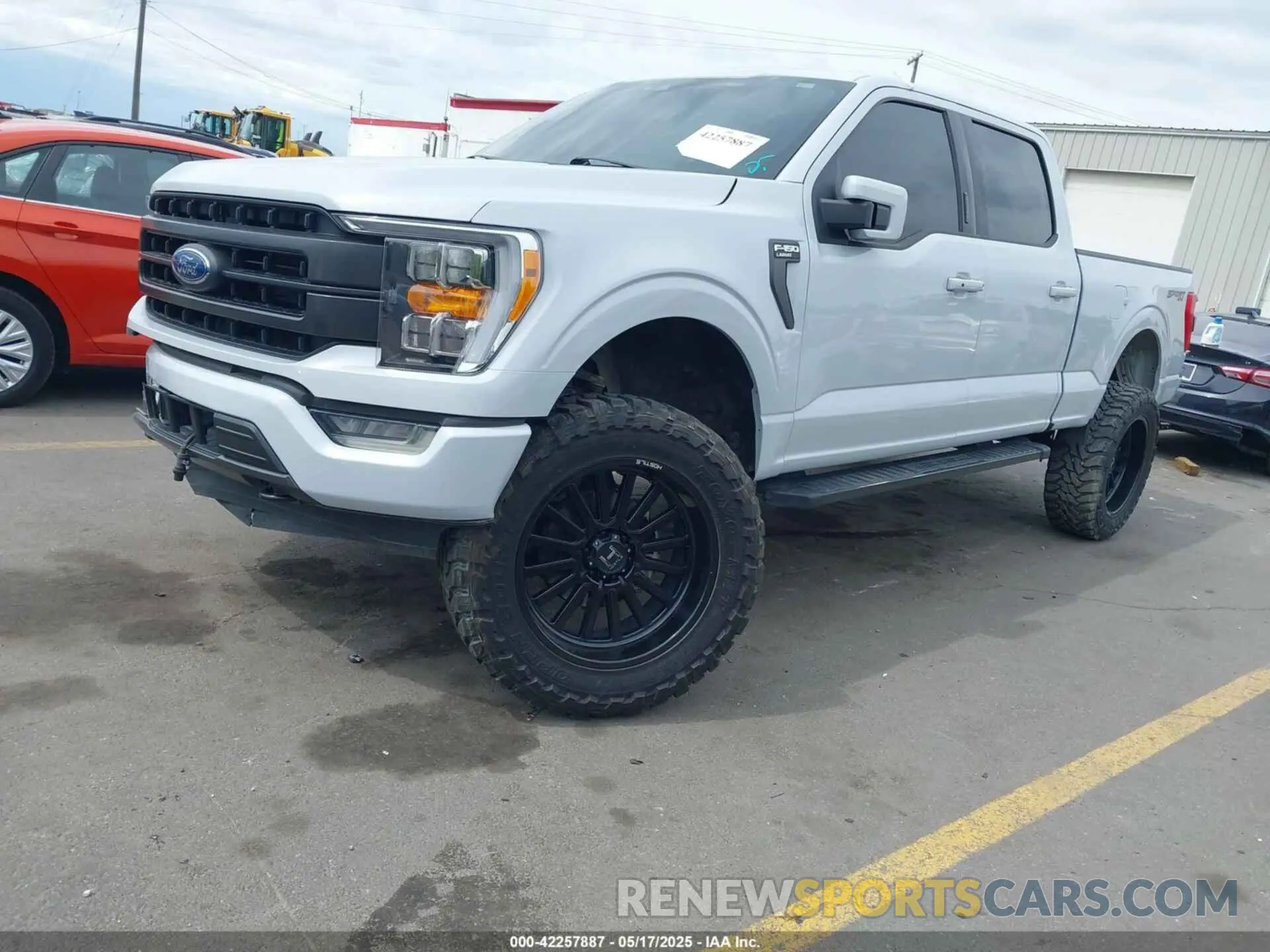 2 fotografías del automóvil dañado 1FTFW1E82NKE30430 FORD F-150 2022