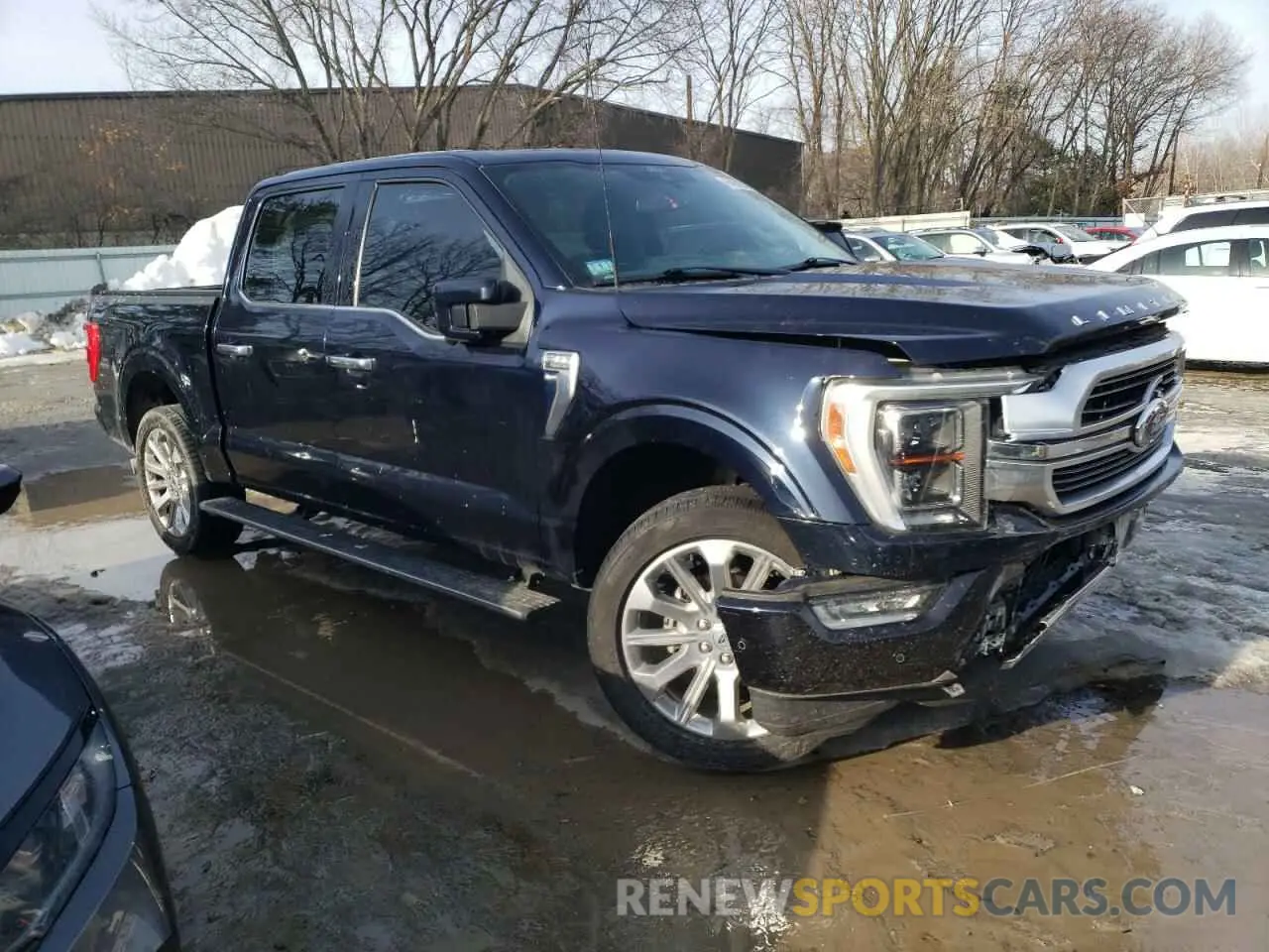 4 fotografías del automóvil dañado 1FTFW1E83NFA00656 FORD F-150 2022