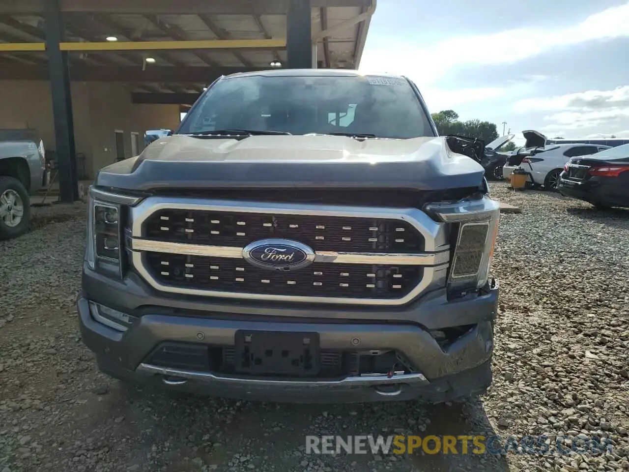 5 fotografías del automóvil dañado 1FTFW1E83NFA40770 FORD F-150 2022