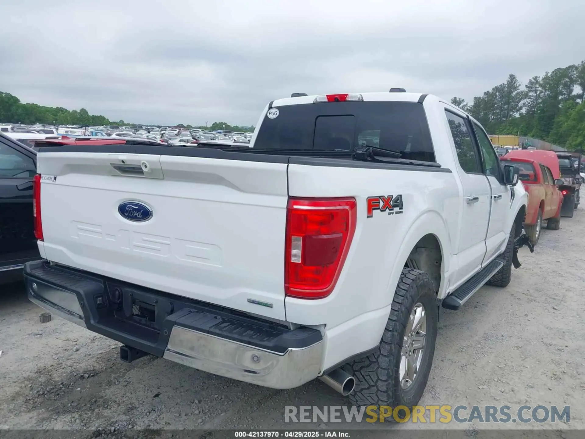 4 fotografías del automóvil dañado 1FTFW1E83NFA83814 FORD F-150 2022