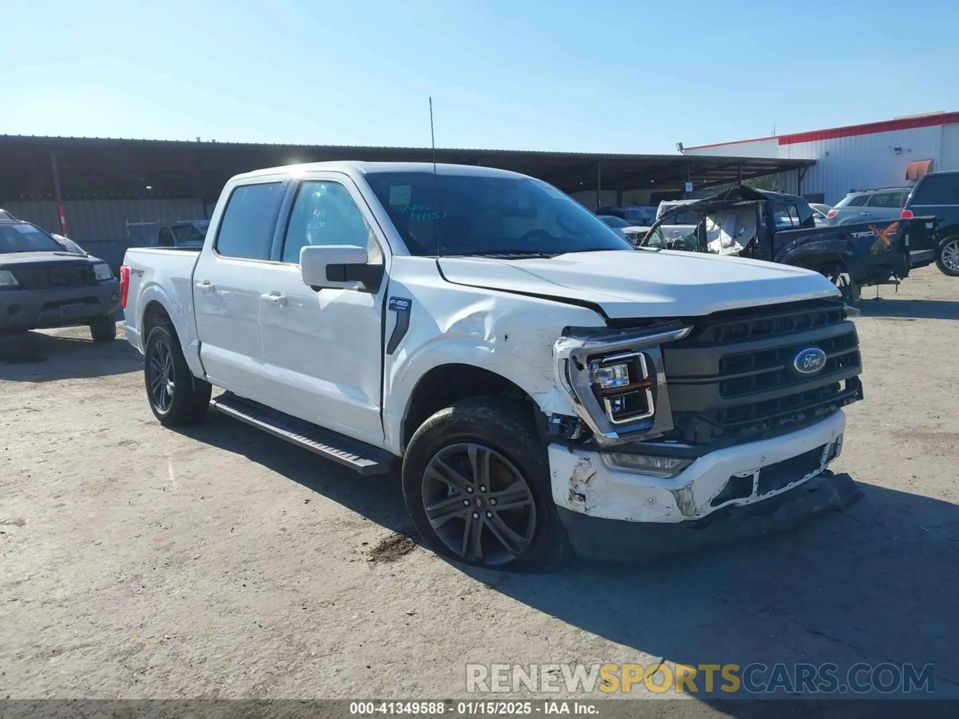 1 fotografías del automóvil dañado 1FTFW1E83NFA92867 FORD F-150 2022