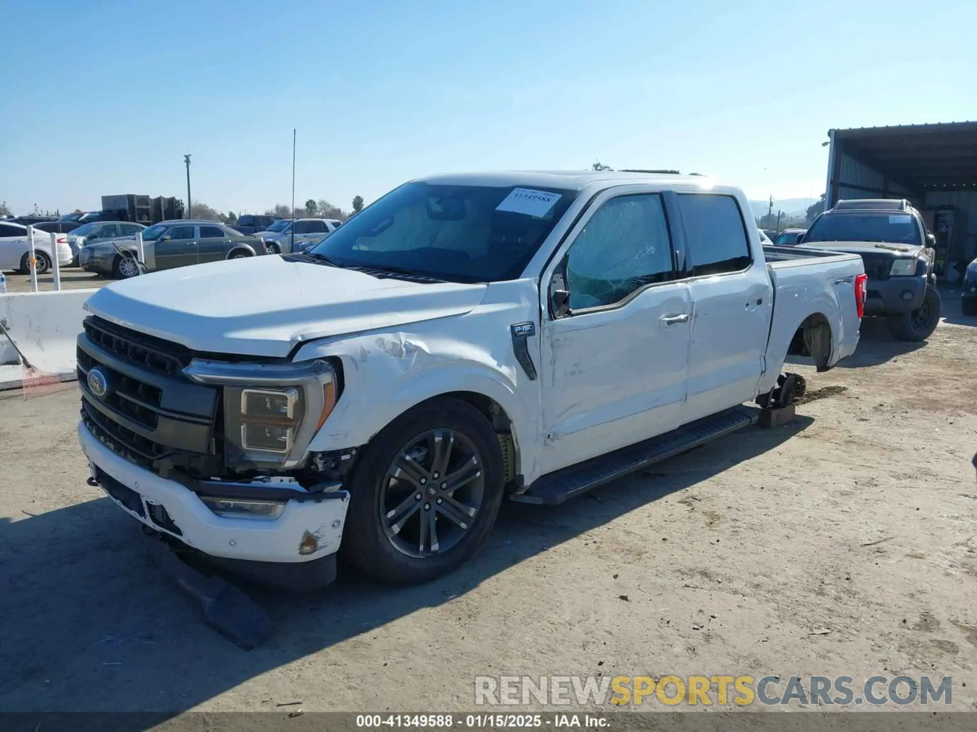 2 fotografías del automóvil dañado 1FTFW1E83NFA92867 FORD F-150 2022