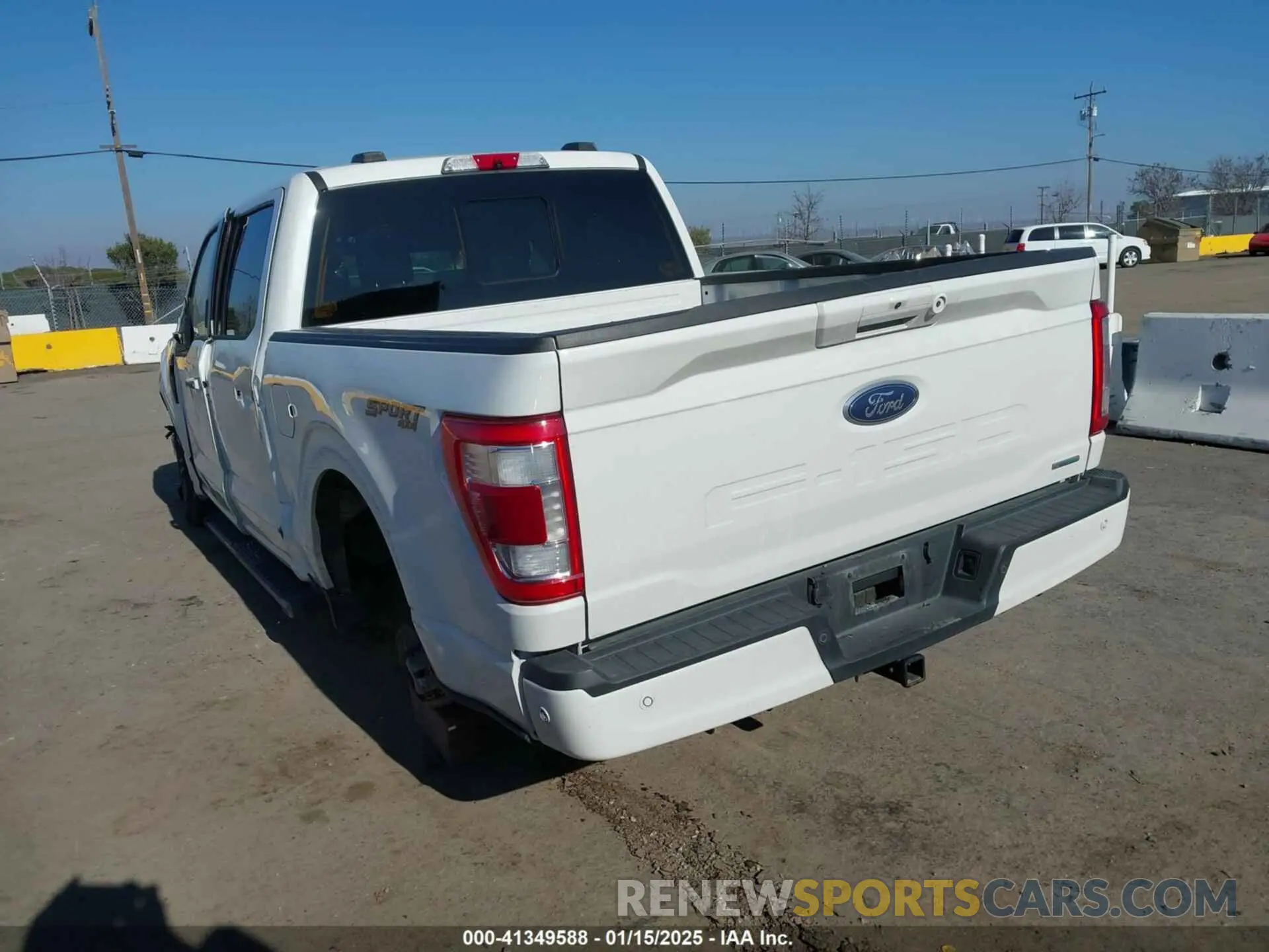 3 fotografías del automóvil dañado 1FTFW1E83NFA92867 FORD F-150 2022