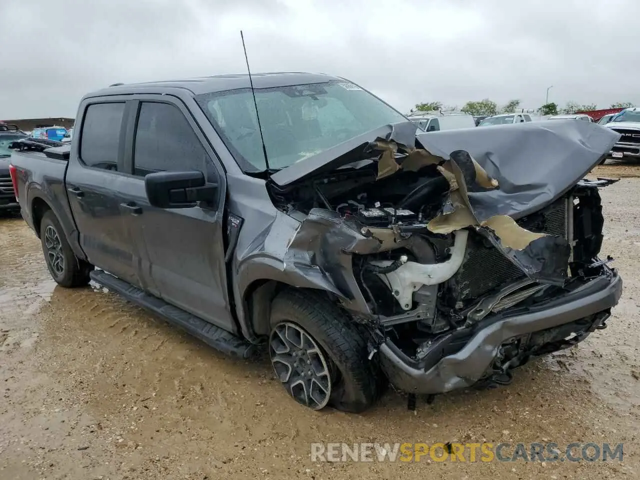 4 fotografías del automóvil dañado 1FTFW1E83NFB65624 FORD F-150 2022