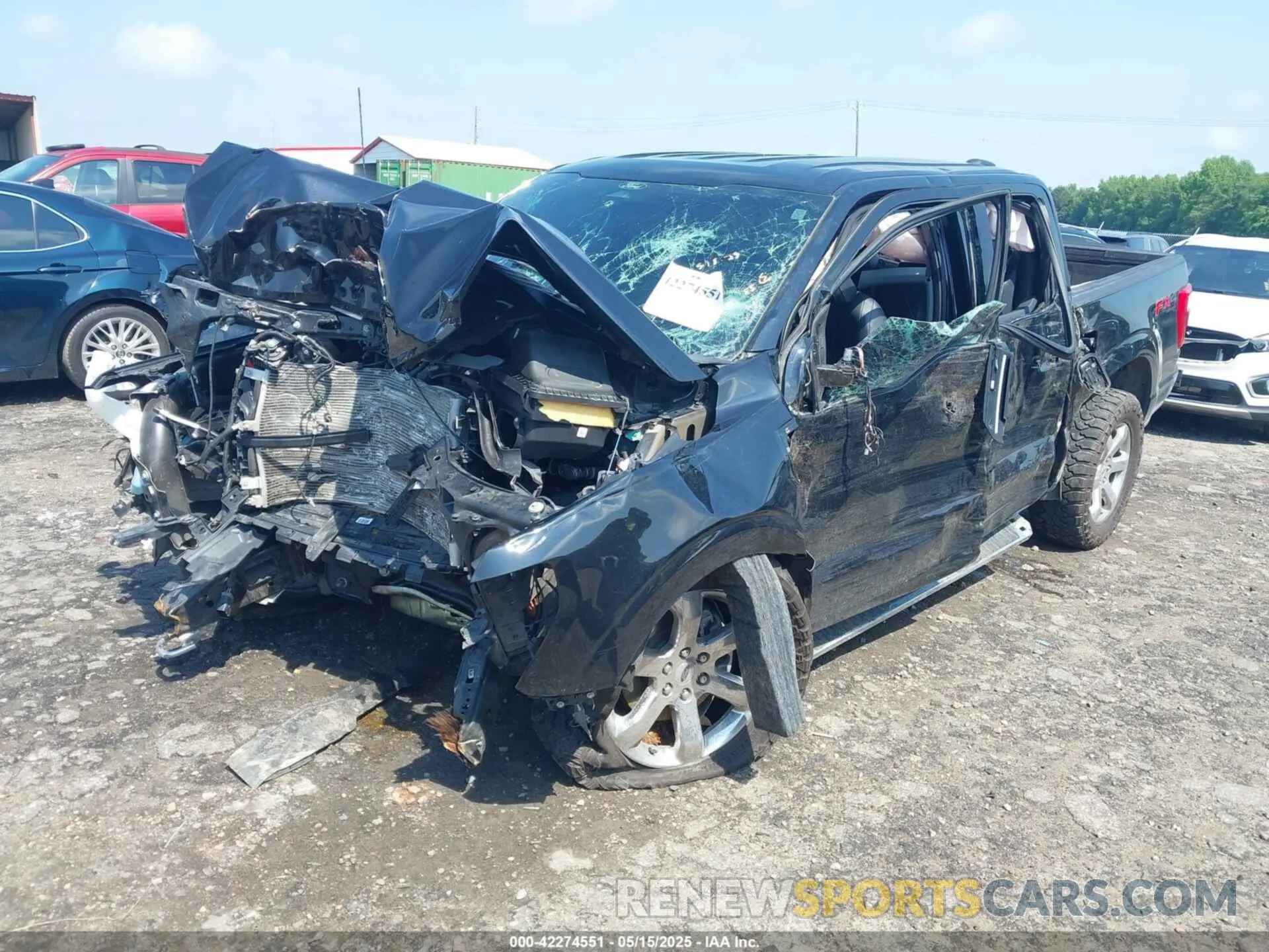 2 fotografías del automóvil dañado 1FTFW1E83NFC07919 FORD F-150 2022