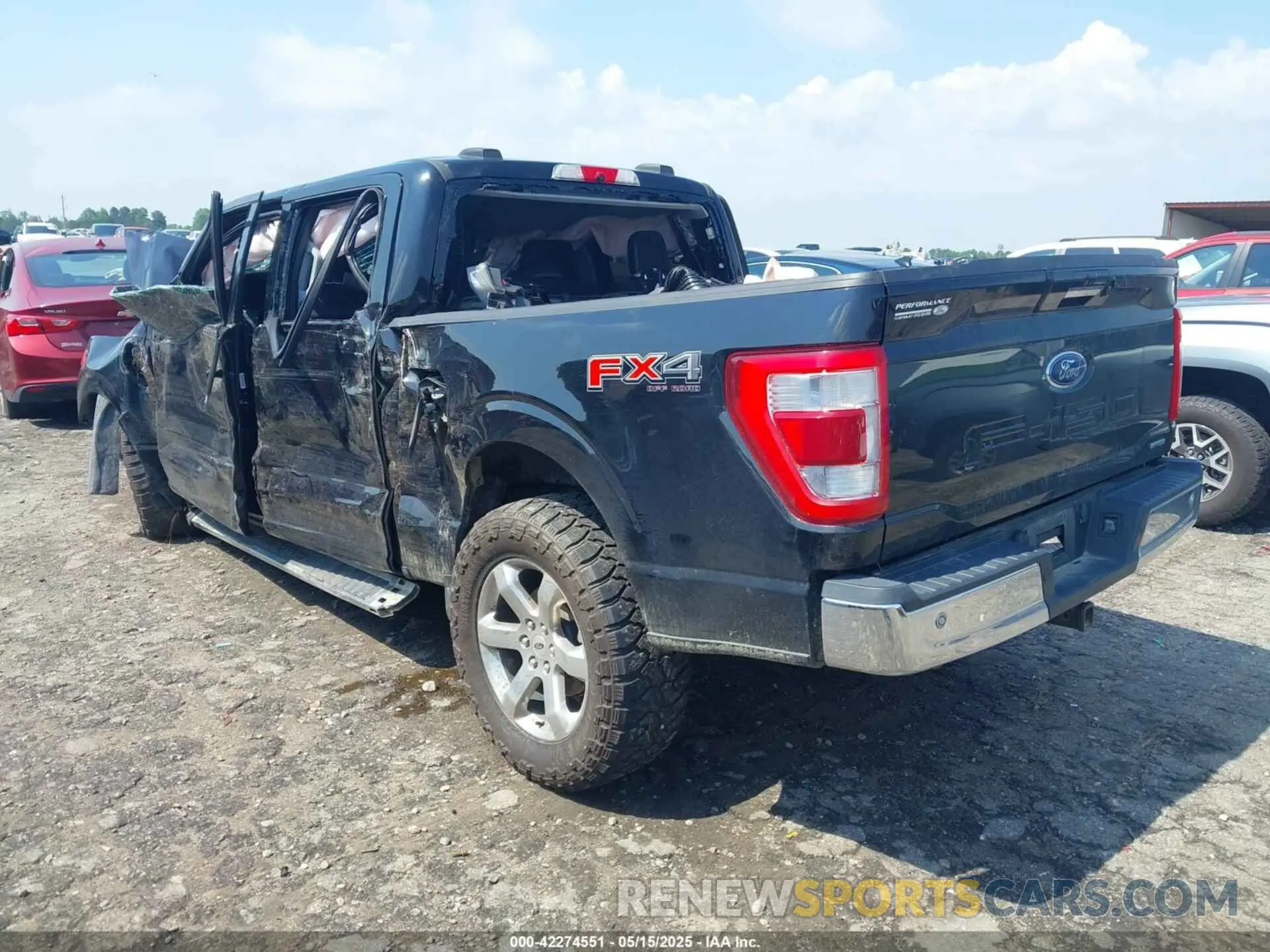 3 fotografías del automóvil dañado 1FTFW1E83NFC07919 FORD F-150 2022