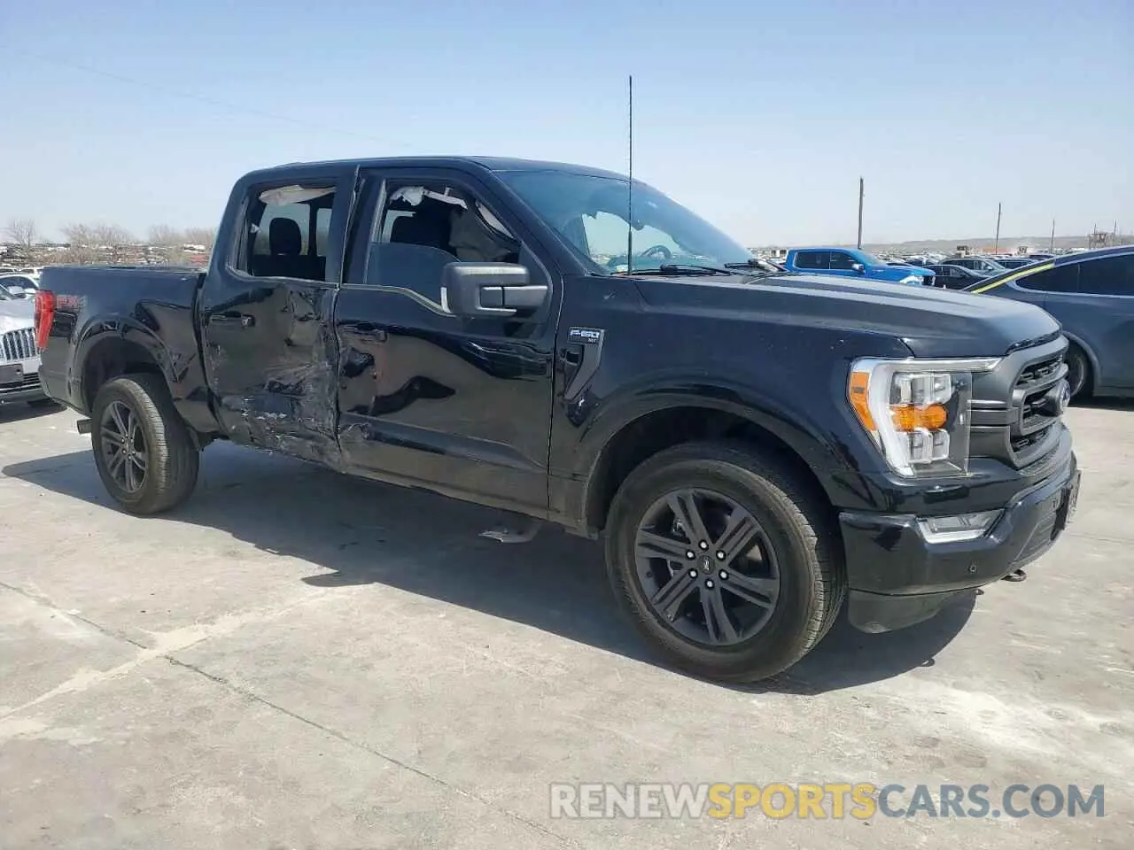 4 fotografías del automóvil dañado 1FTFW1E83NKD37254 FORD F-150 2022