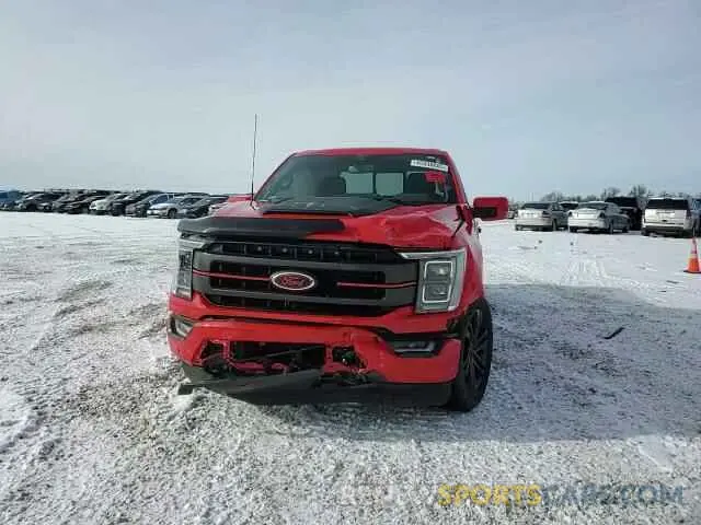 10 fotografías del automóvil dañado 1FTFW1E83NKE25656 FORD F-150 2022