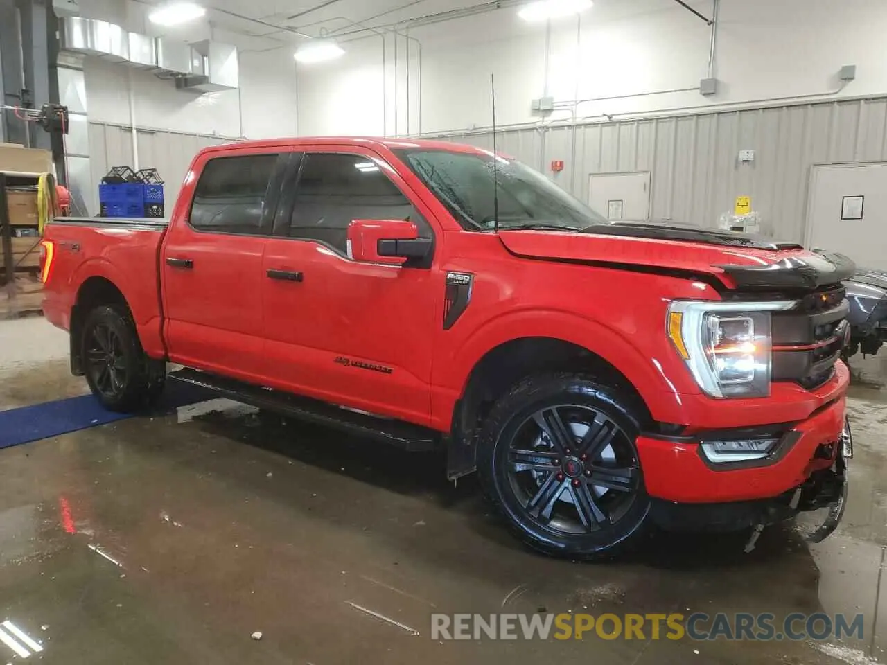 4 fotografías del automóvil dañado 1FTFW1E83NKE25656 FORD F-150 2022