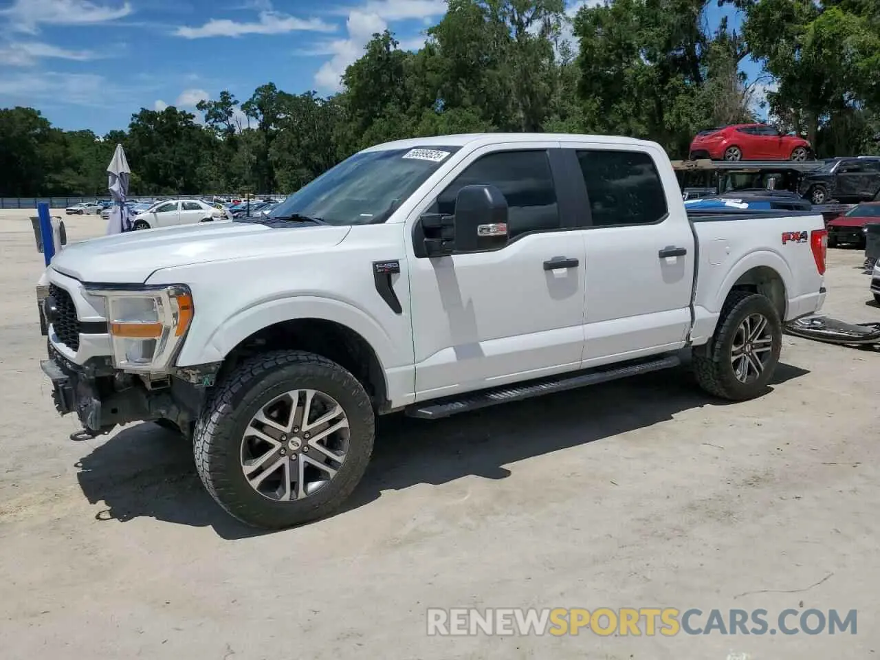 1 fotografías del automóvil dañado 1FTFW1E84NFB72856 FORD F-150 2022