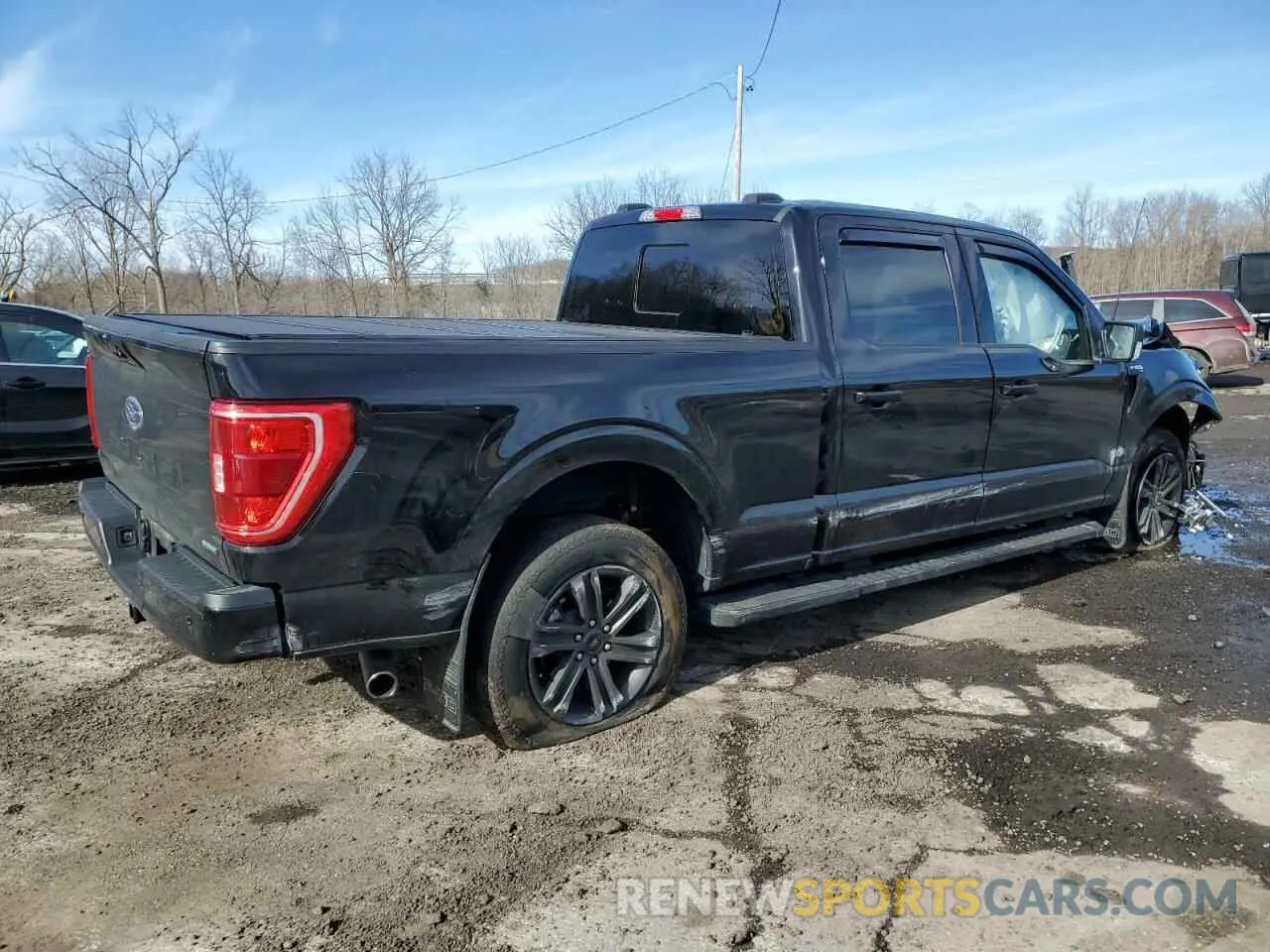 3 fotografías del automóvil dañado 1FTFW1E84NFC09095 FORD F-150 2022