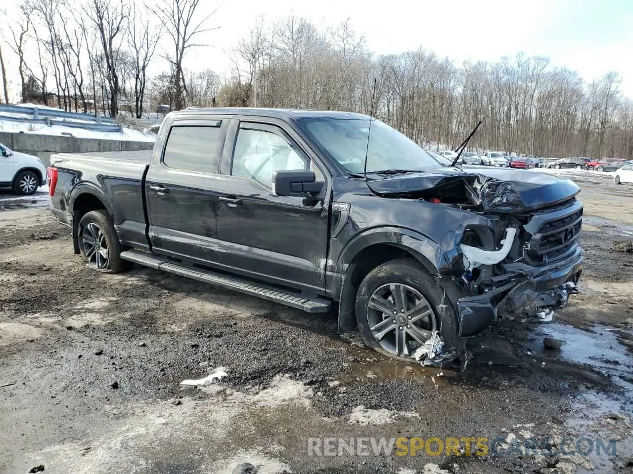 4 fotografías del automóvil dañado 1FTFW1E84NFC09095 FORD F-150 2022