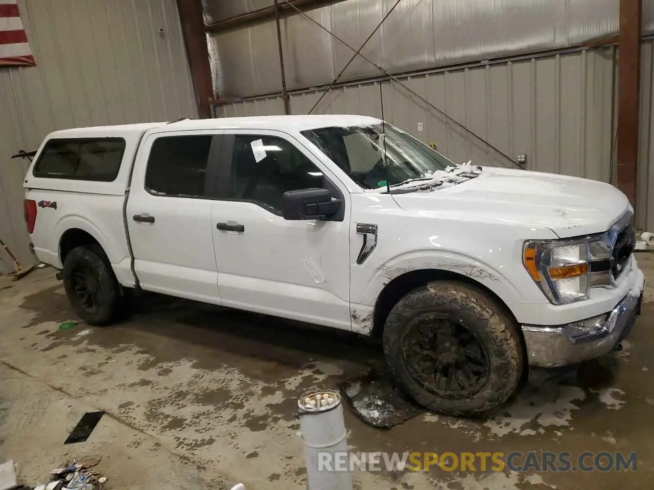 4 fotografías del automóvil dañado 1FTFW1E84NFC46180 FORD F-150 2022