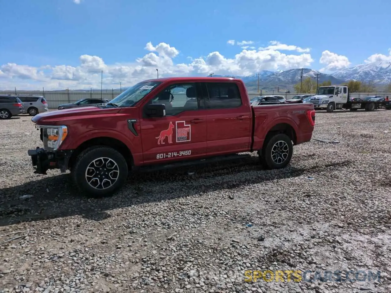 1 fotografías del automóvil dañado 1FTFW1E84NKD40387 FORD F-150 2022