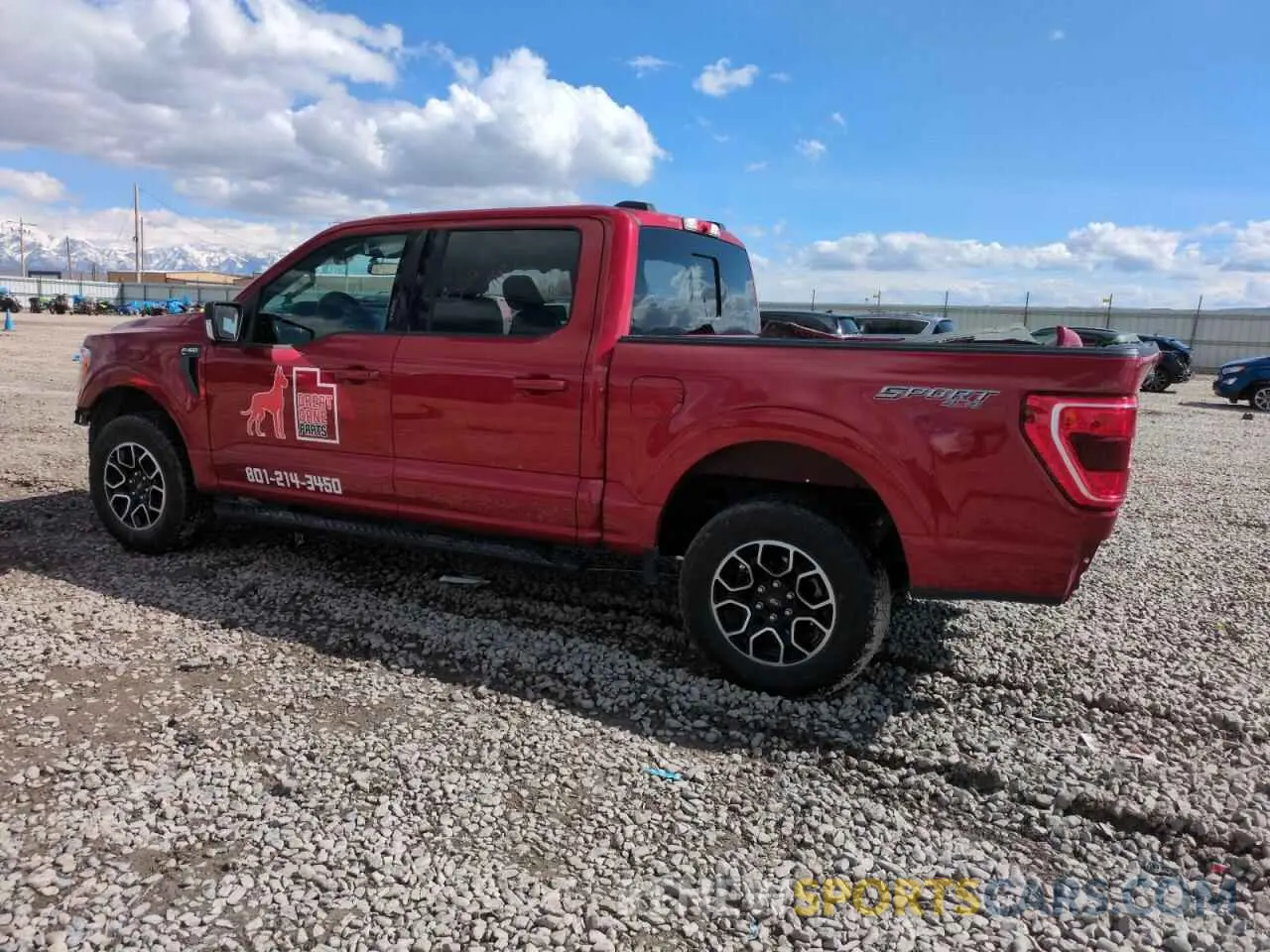 2 fotografías del automóvil dañado 1FTFW1E84NKD40387 FORD F-150 2022