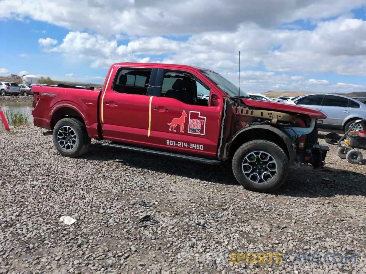 4 fotografías del automóvil dañado 1FTFW1E84NKD40387 FORD F-150 2022
