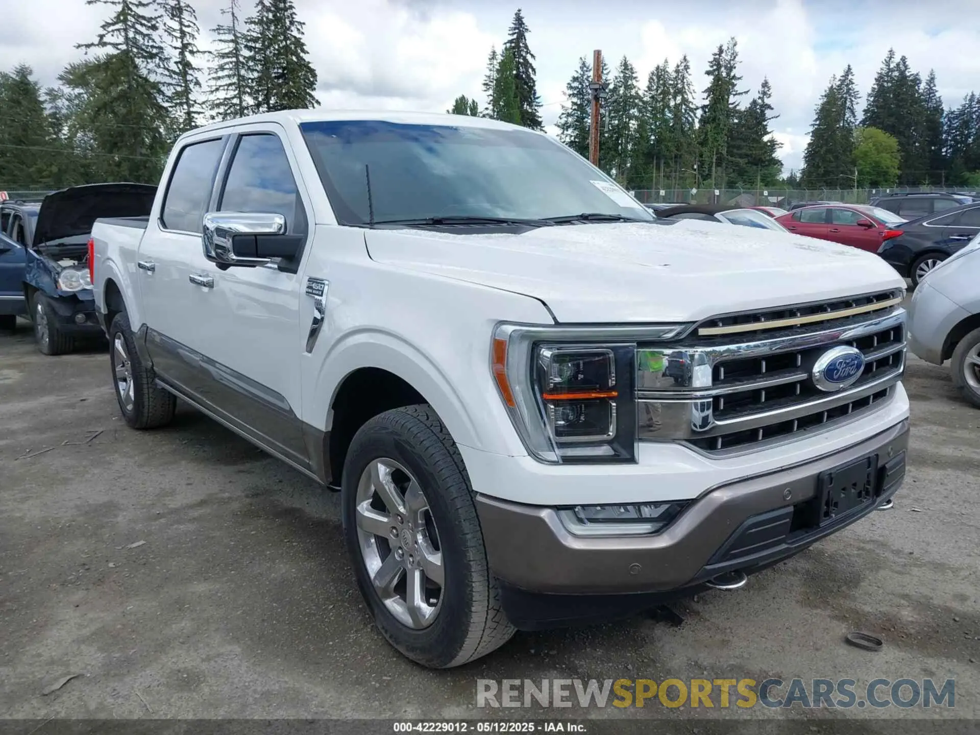 1 fotografías del automóvil dañado 1FTFW1E86NFC40218 FORD F-150 2022