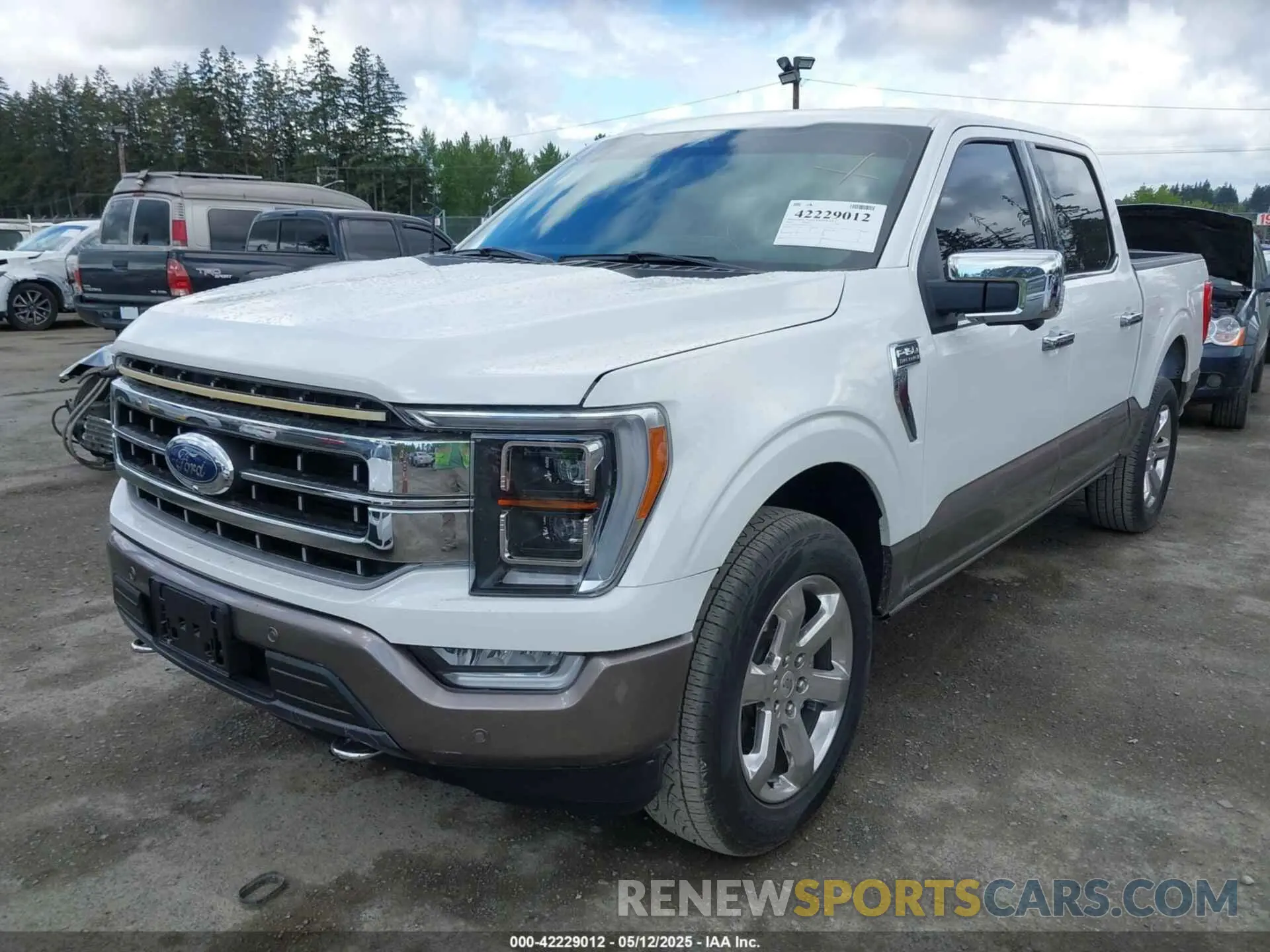 2 fotografías del automóvil dañado 1FTFW1E86NFC40218 FORD F-150 2022