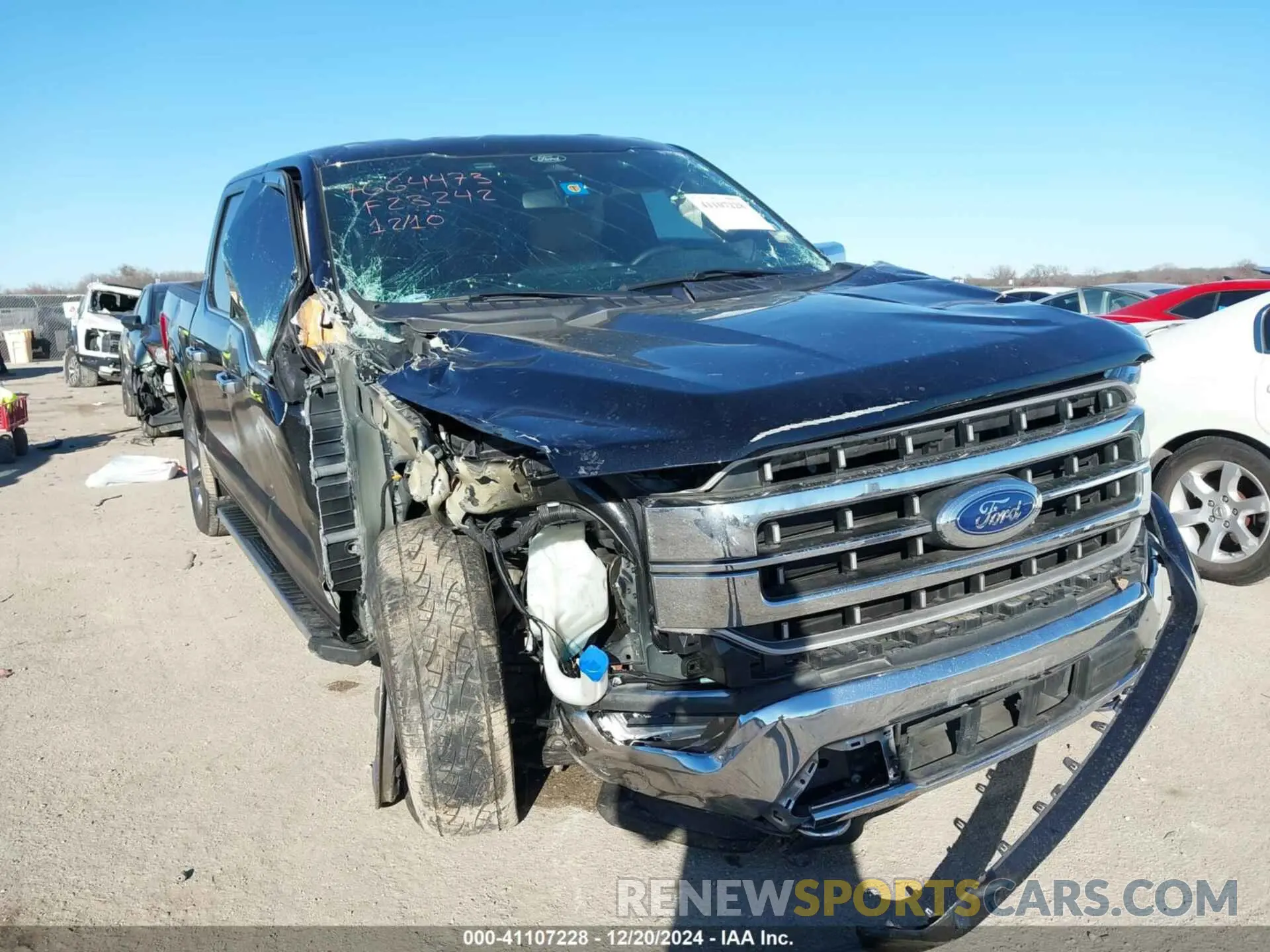 1 fotografías del automóvil dañado 1FTFW1E86NKF23242 FORD F-150 2022