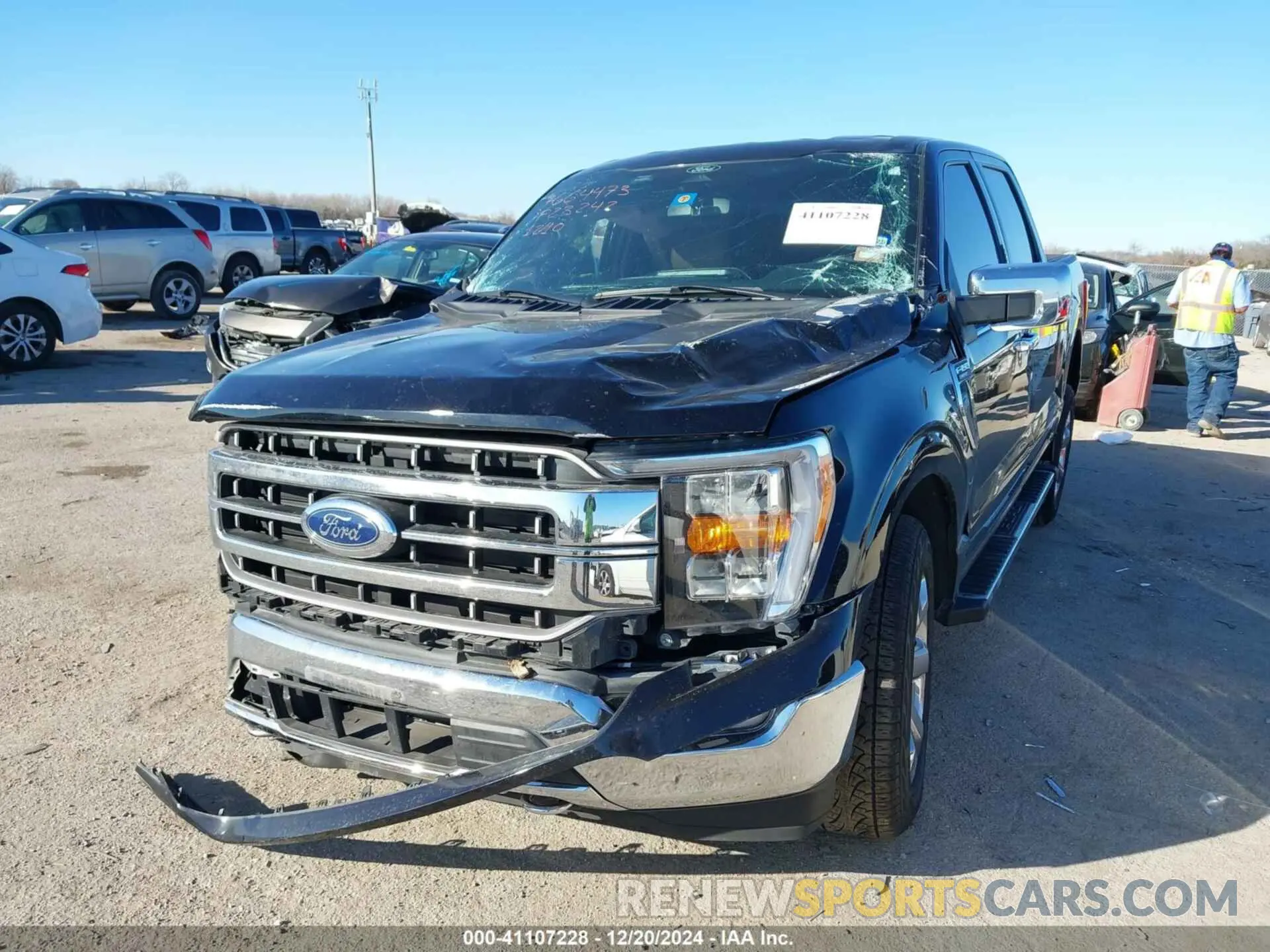 2 fotografías del automóvil dañado 1FTFW1E86NKF23242 FORD F-150 2022