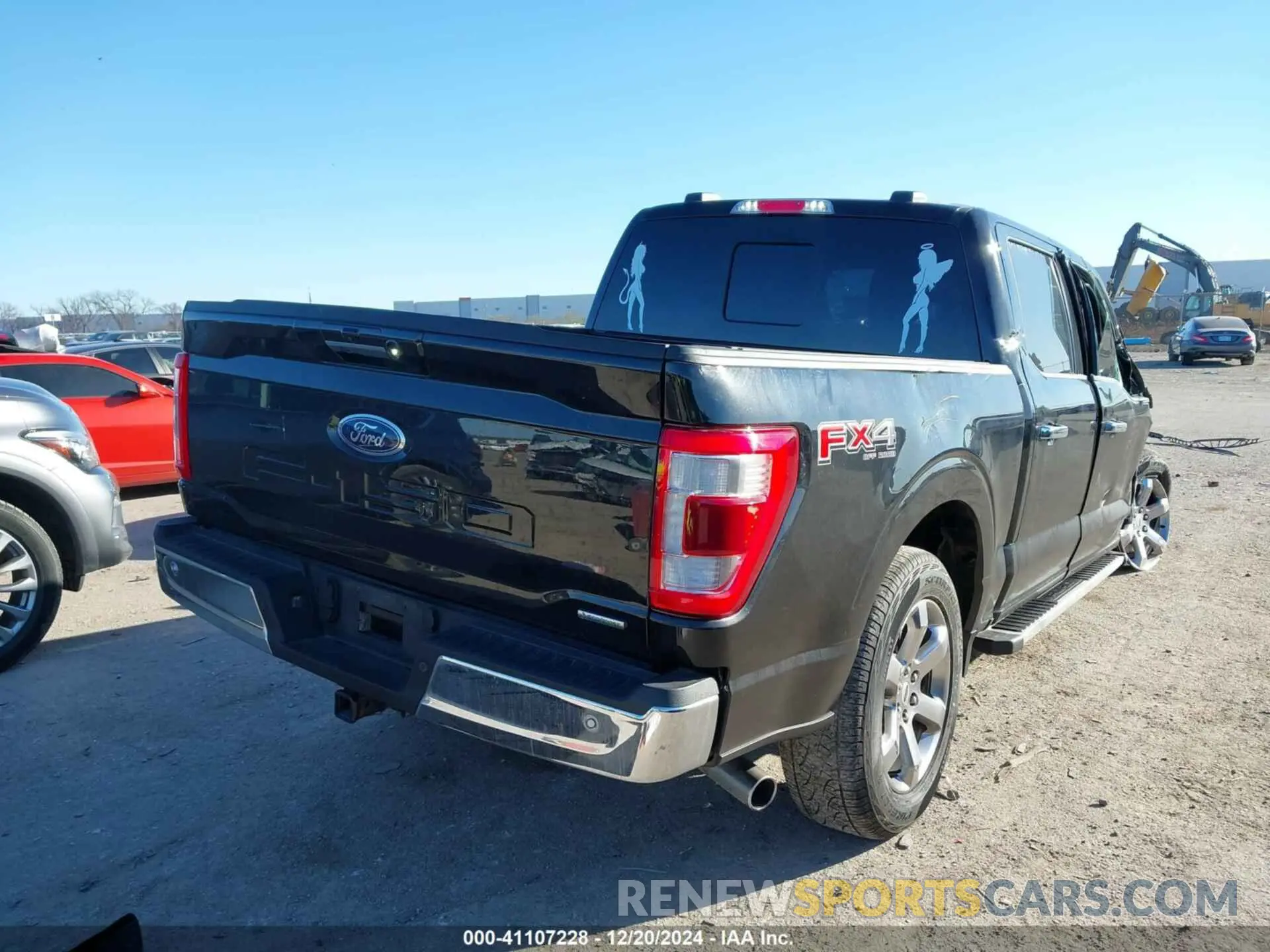 4 fotografías del automóvil dañado 1FTFW1E86NKF23242 FORD F-150 2022