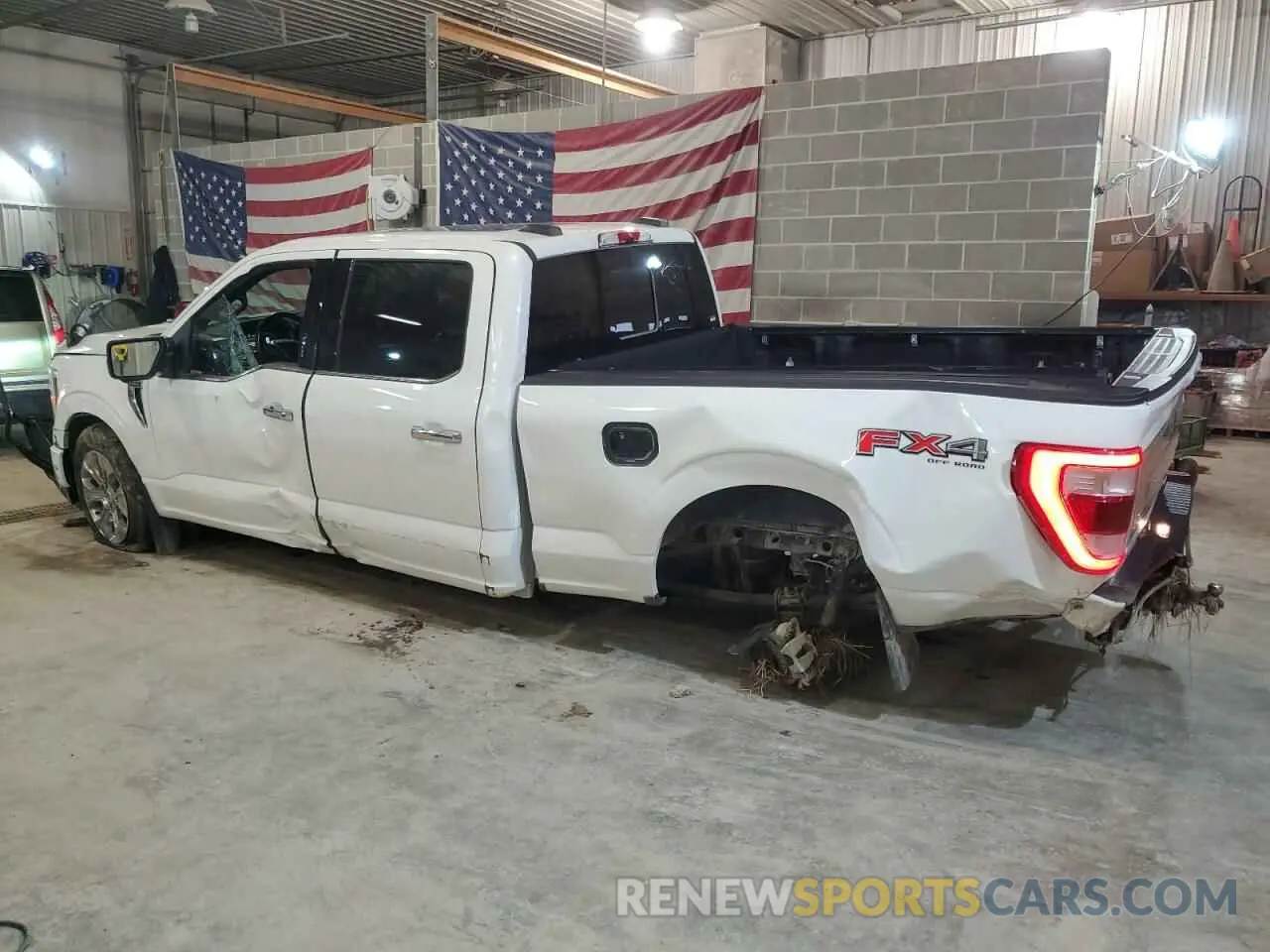 2 fotografías del automóvil dañado 1FTFW1E87NFA70595 FORD F-150 2022