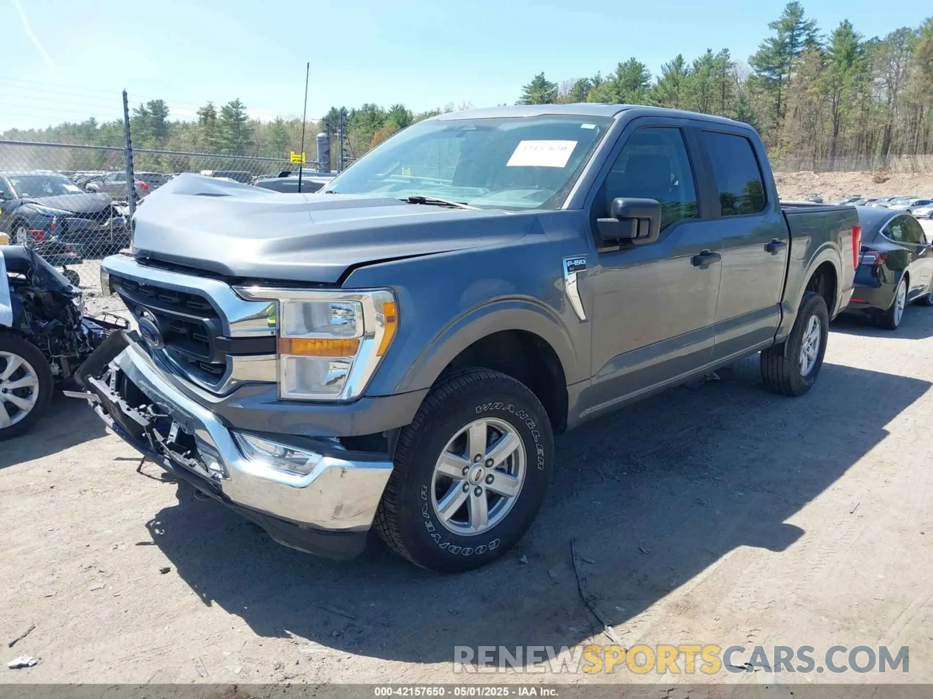 2 fotografías del automóvil dañado 1FTFW1E87NFB86556 FORD F-150 2022