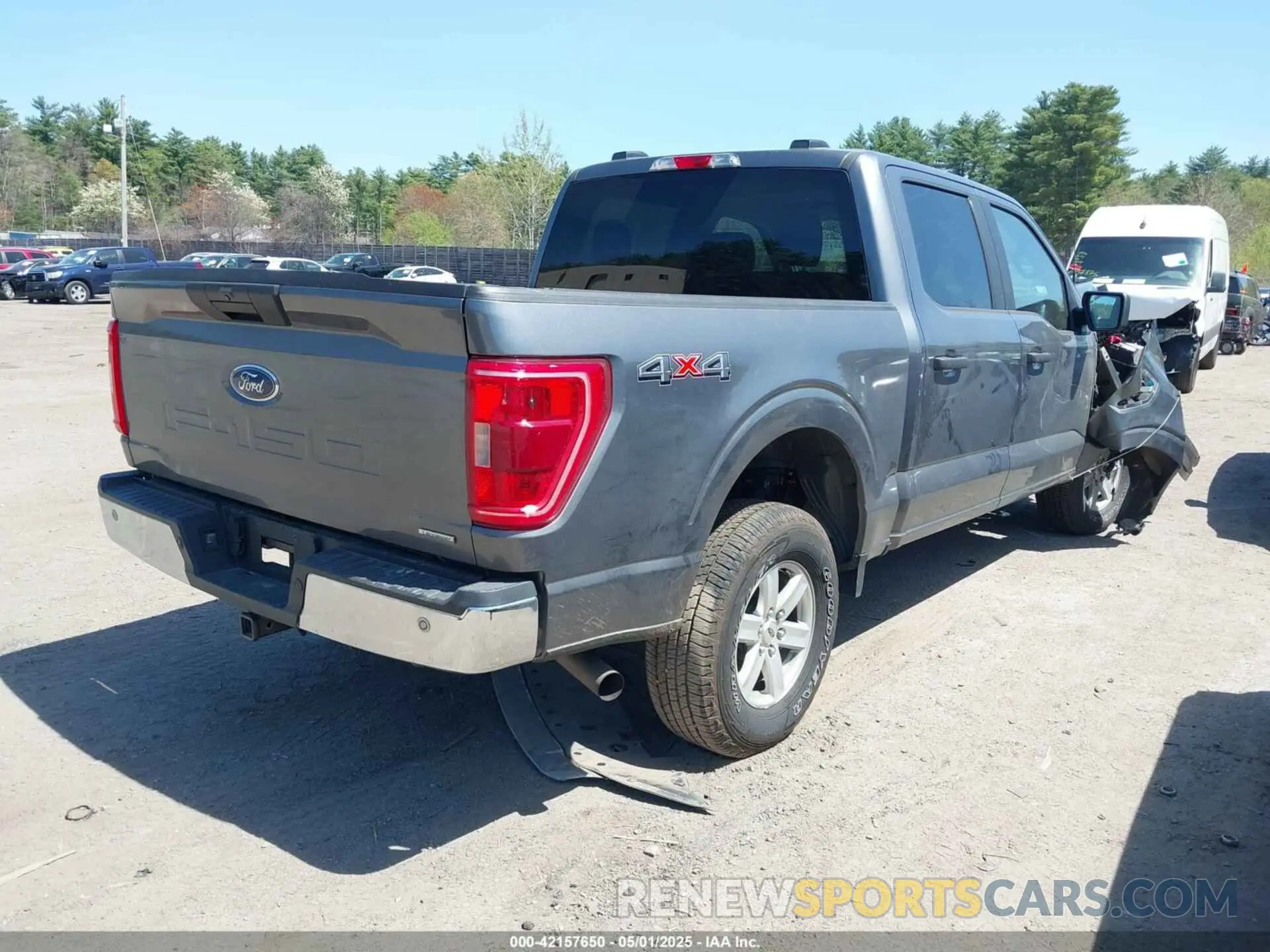 4 fotografías del automóvil dañado 1FTFW1E87NFB86556 FORD F-150 2022